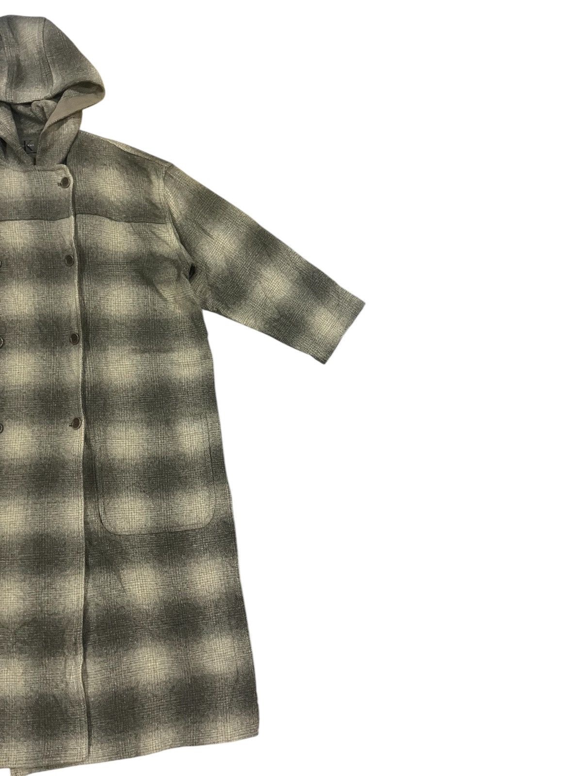 Calvin Klein × Vintage Vintage CALVIN KLEIN long jaket hoodies wool made in u.s.a Size US XL / EU 56 / 4 - 5 Thumbnail