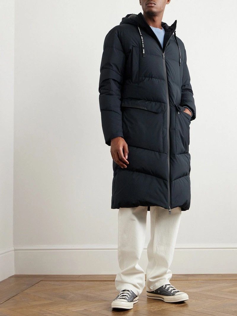 Herno Herno Laminar - Laminar GORE-TEX Down Hooded Jacket - Blue Size US XL / EU 56 / 4 - 1 Thumbnail