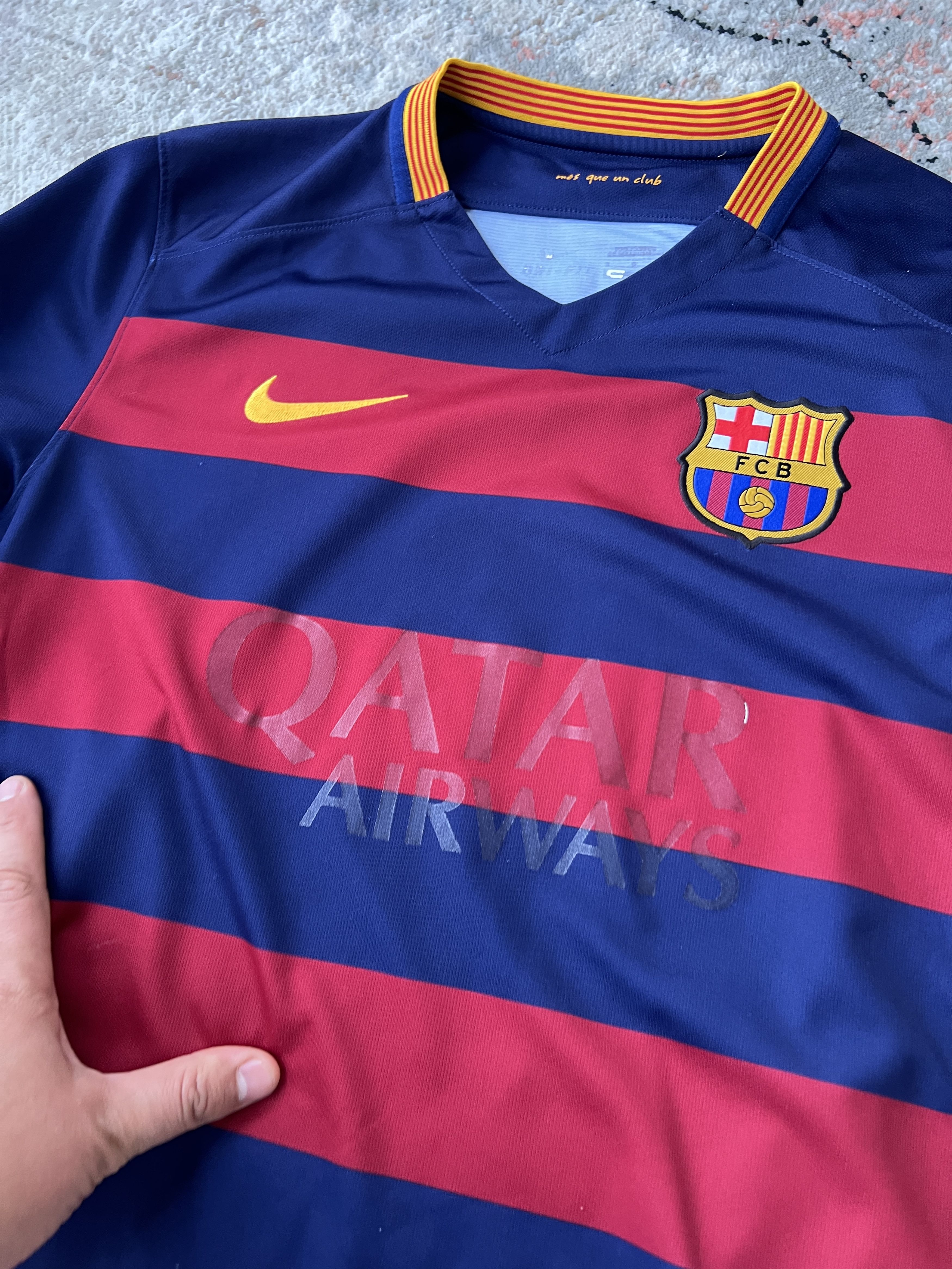 Nike Nike F.C. Barcelona Neymar JR 9 Jersey Size US M / EU 48-50 / 2 - 3 Thumbnail