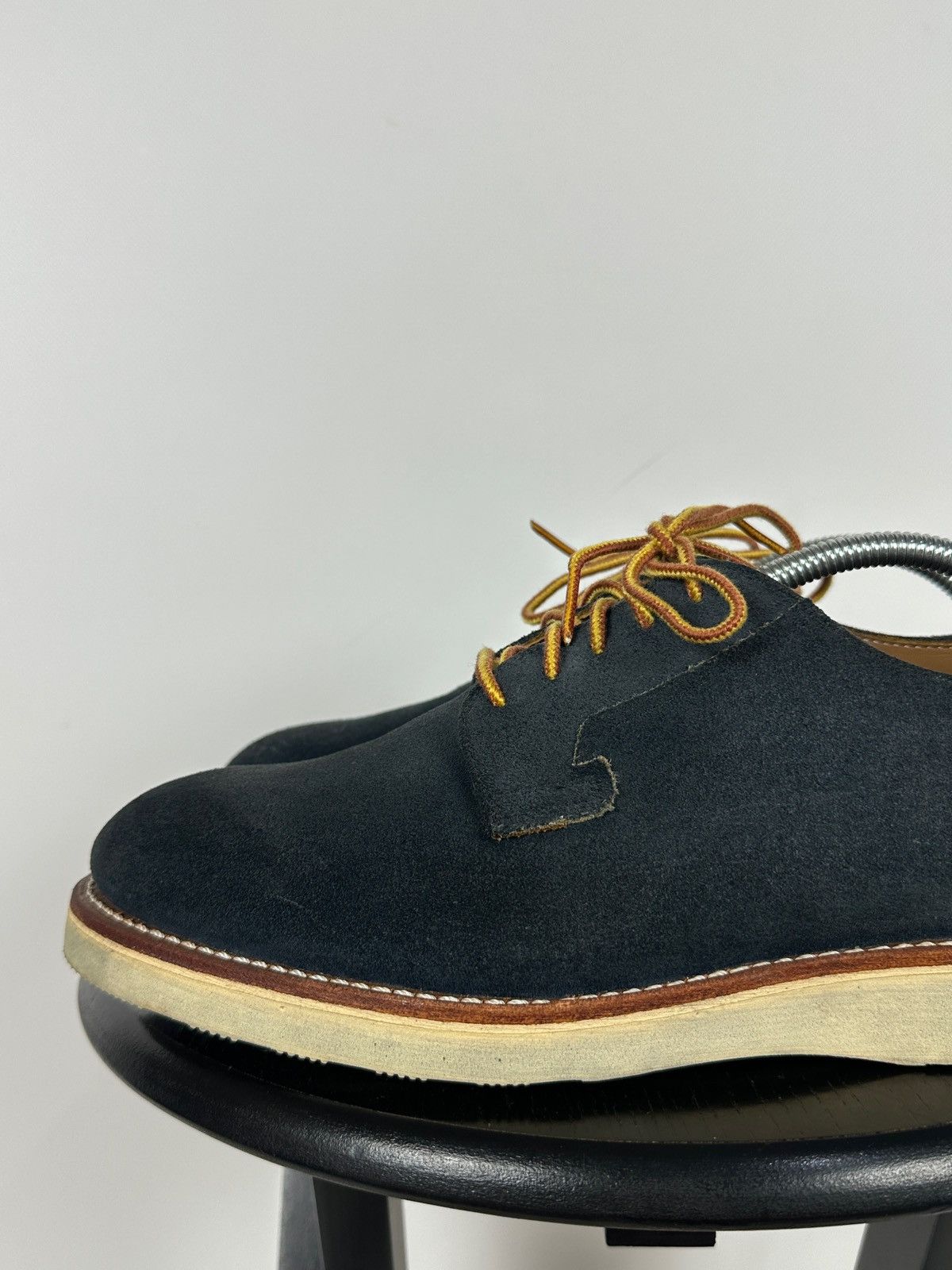 Red Wing Red Wing Postman Navy Blue Suede Oxford Shoes Size US 9 / EU 42 - 16 Thumbnail