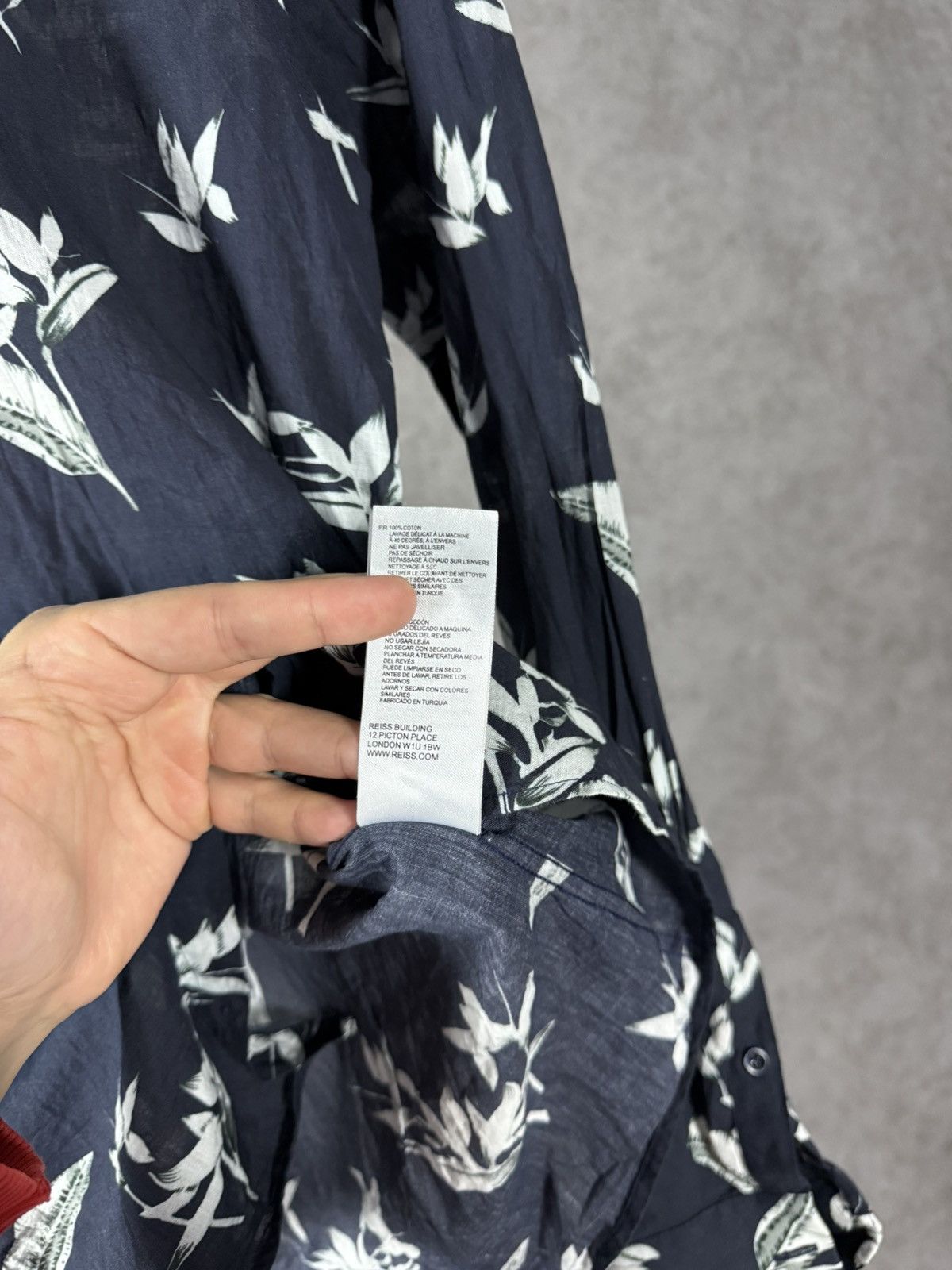 Reiss Reiss art designer shirt Size US XS / EU 42 / 0 - 5 Thumbnail