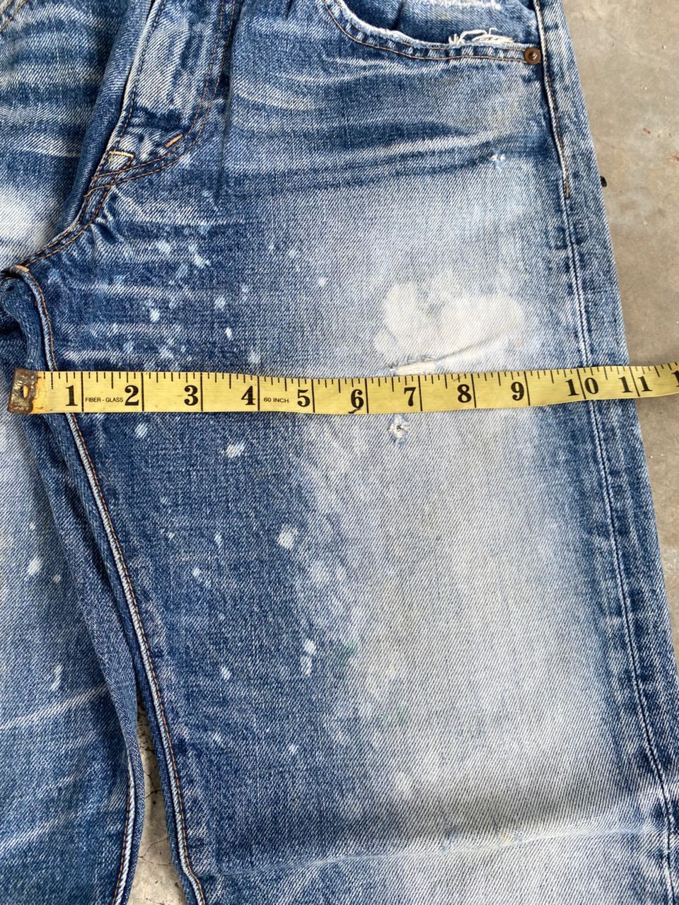 Japanese Brand 💥BEST OFFER💥VINTAGE RNA INC DISTRESSED DENIM Size US 30 / EU 46 - 6 Thumbnail