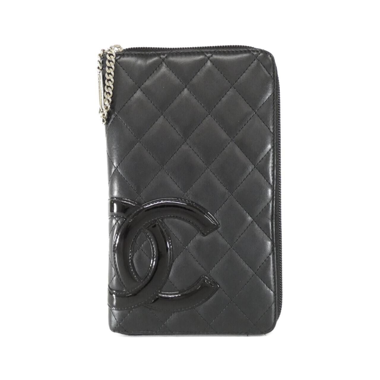 Chanel Chanel Chanel Cambon Line Calfskin Long Wallet Leather Long Wallet 26710 DUTY FREE for USA Size ONE SIZE - 1 Thumbnail