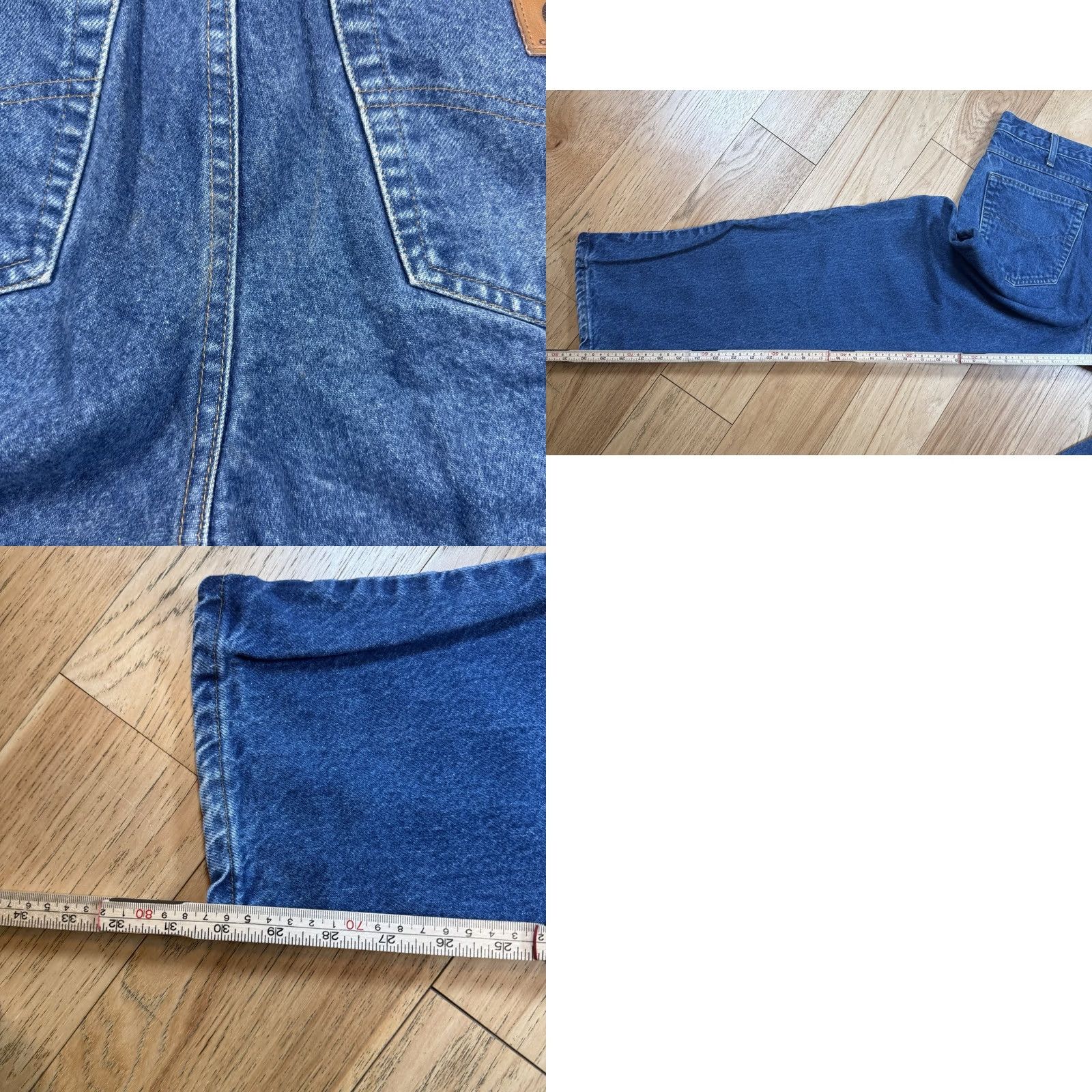 Carhartt VINTAGE Carhartt Jeans Mens 32x30 Blue Regular Straight Fit 32 Inseam Mens Jeans Blue Straight Carhartt VTG 34 tag caution Size US 32 / EU 48 - 9 Thumbnail