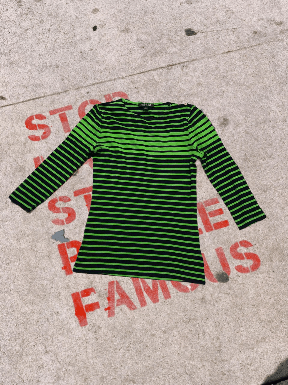Polo Ralph Lauren Vintage Polo Ralph Lauren Knit Sweater STRIPED 90s Classiс Size US XS / EU 42 / 0 - 1 Thumbnail