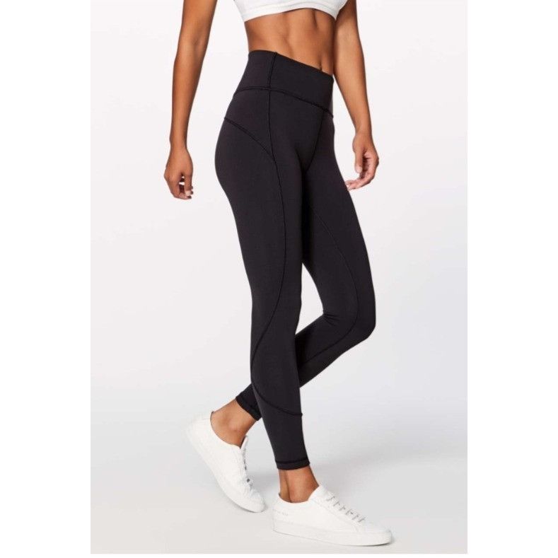 Lululemon 𝓛𝓾𝓵𝓾𝓵𝓮𝓶𝓸𝓷 In Movement 7/8 Tight *Everlux 25" Size 6 Size 28" / US 6 / IT 42 - 1 Thumbnail
