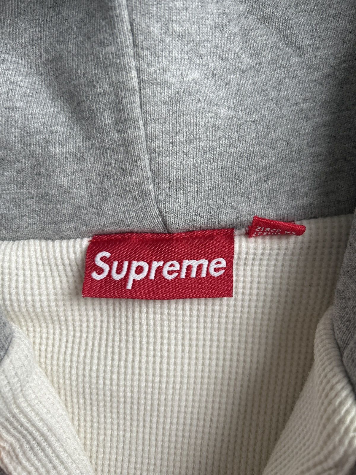 Supreme Supreme Thermal Lined Hood Logo Hoodie Size US L / EU 52-54 / 3 - 5 Thumbnail