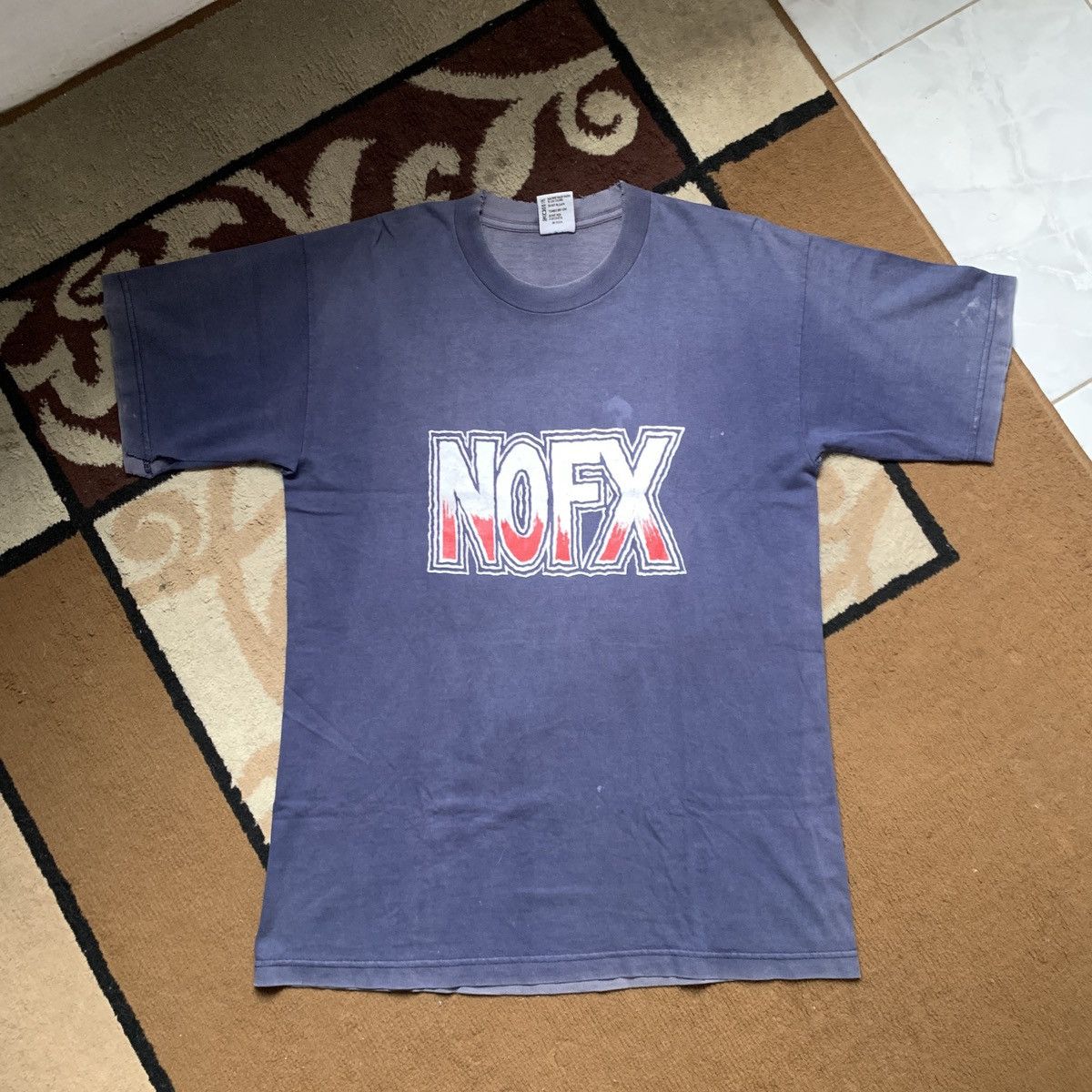 Band Tees SUPER RARE NOFX VINTAGE TOUR Size US L / EU 52-54 / 3 - 1 Thumbnail