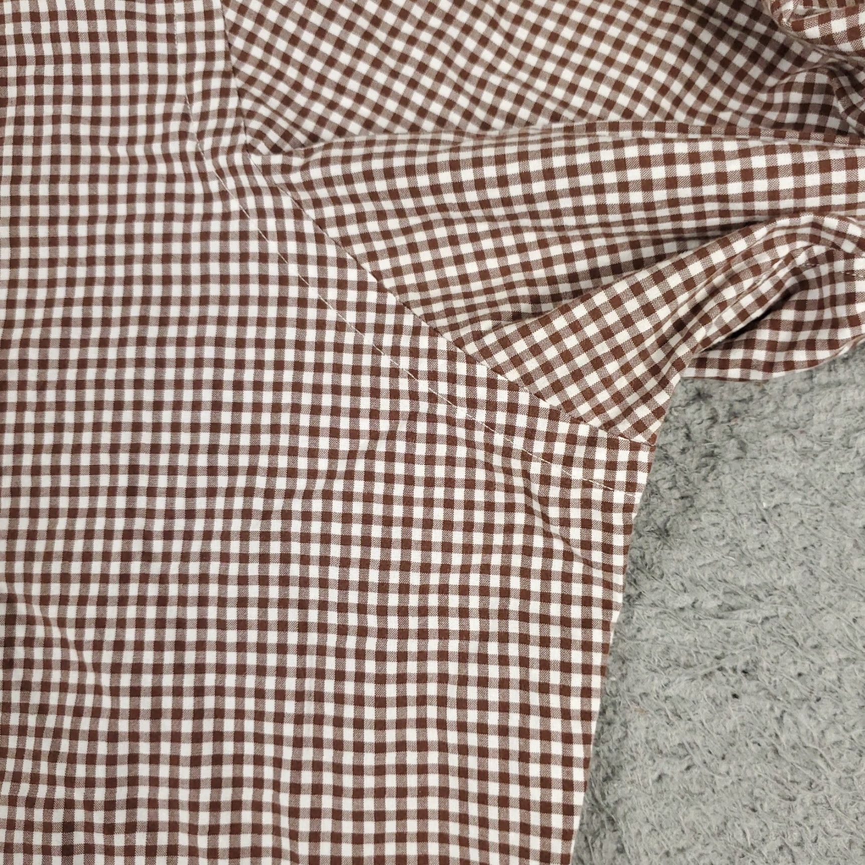Ralph Lauren VINTAGE Ralph Lauren Shirt Mens Large Brown Check Pony Button-Up Long Sleeve Size US L / EU 52-54 / 3 - 5 Thumbnail