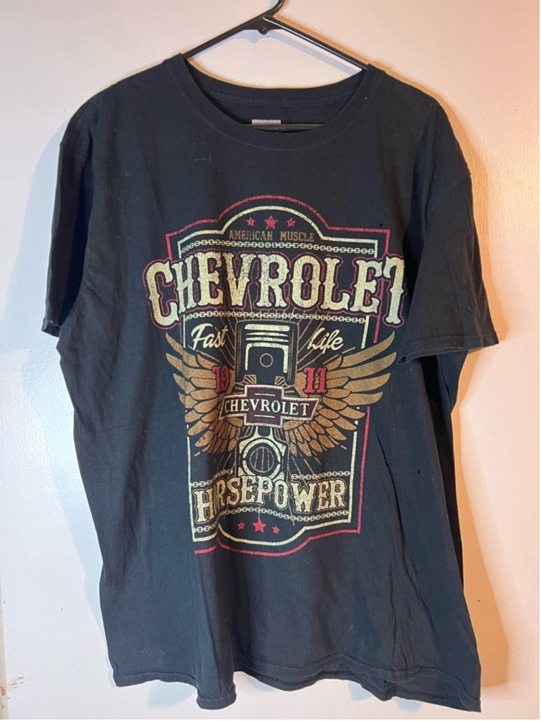 Other Men's Chevrolet Graphic T-Shirt XL Black Size US XL / EU 56 / 4 - 1 Thumbnail