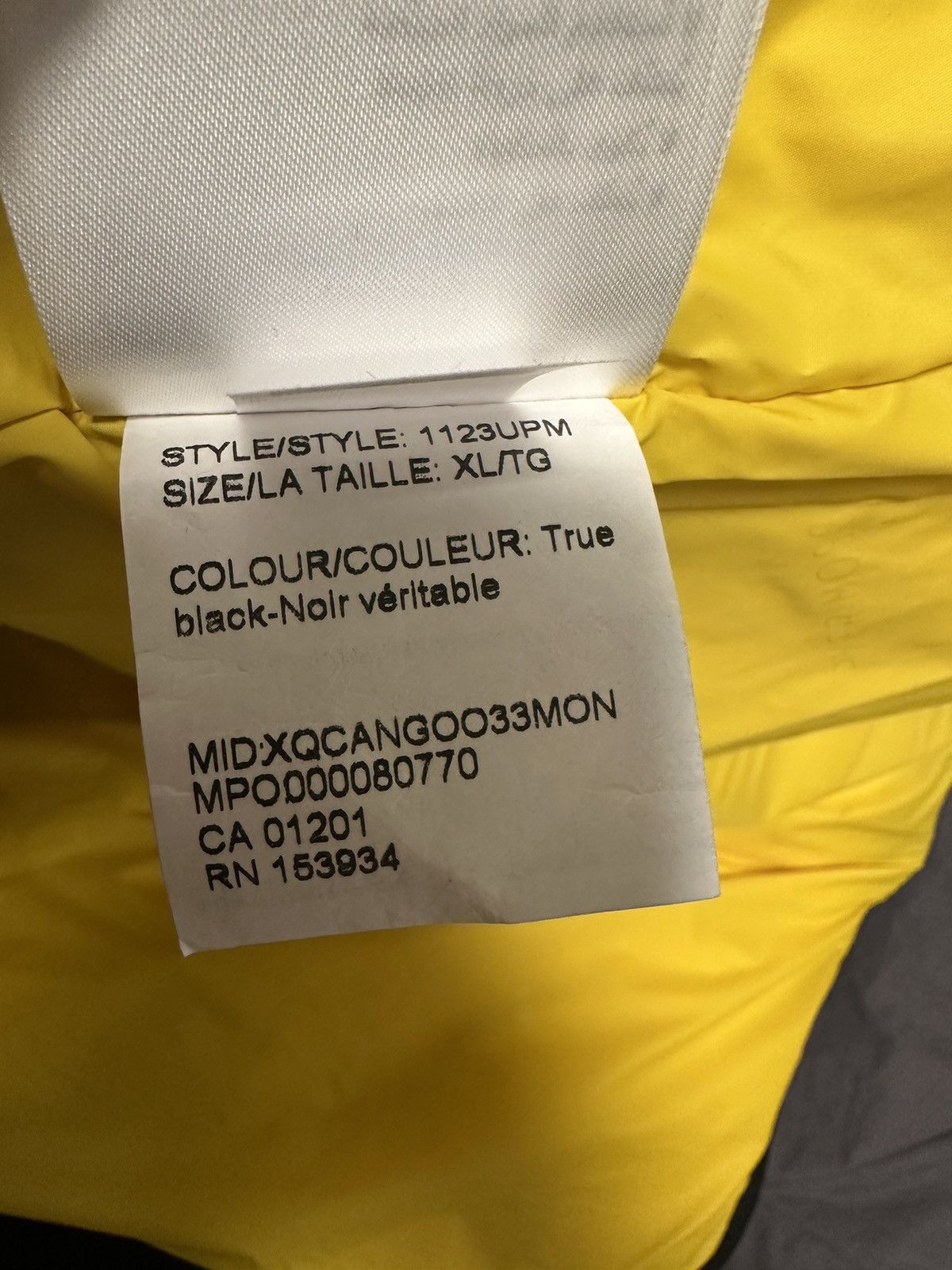 Canada Goose × Pyer Moss Canada Goose x Pyer Moss Vest - Black CG Disc Vest Size US XL / EU 56 / 4 - 12 Thumbnail