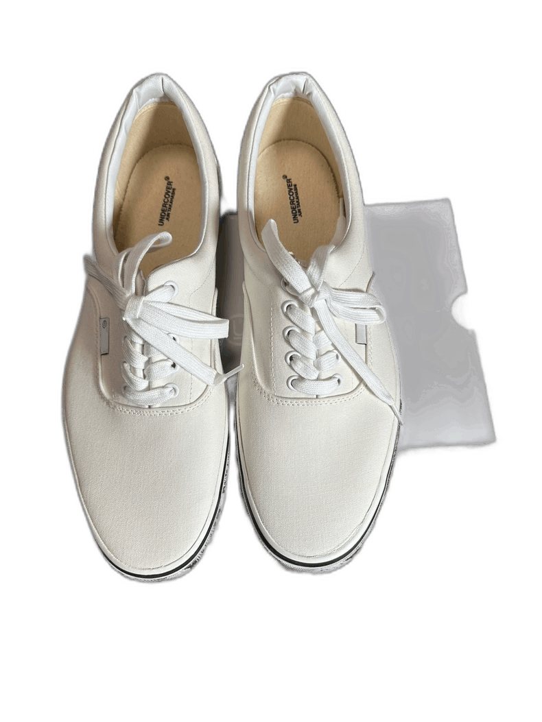 Undercover under cover white lowtop sneakers Size US 10 / EU 43 - 1 Thumbnail