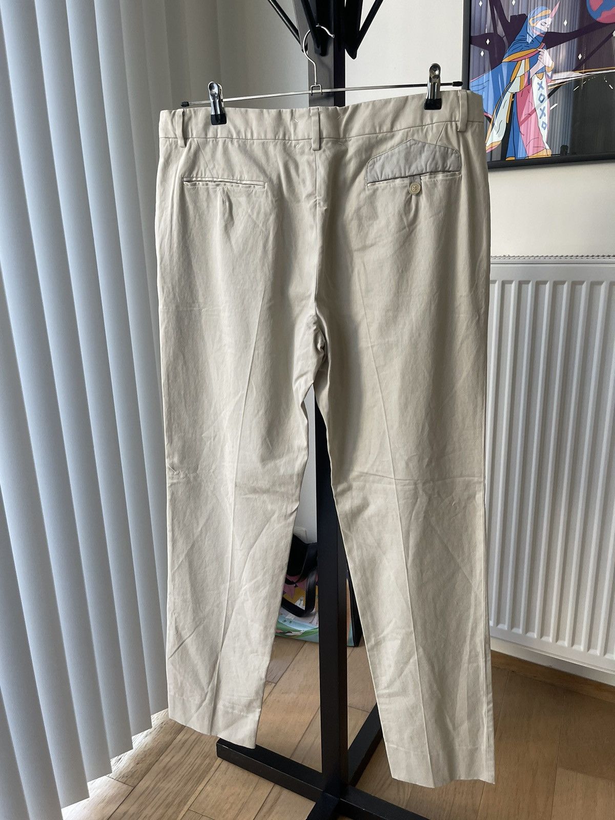Maison Margiela Maison Margiela SS07 Trousers With Stitched Pocket Flap Size US 36 / EU 52 - 2 Thumbnail