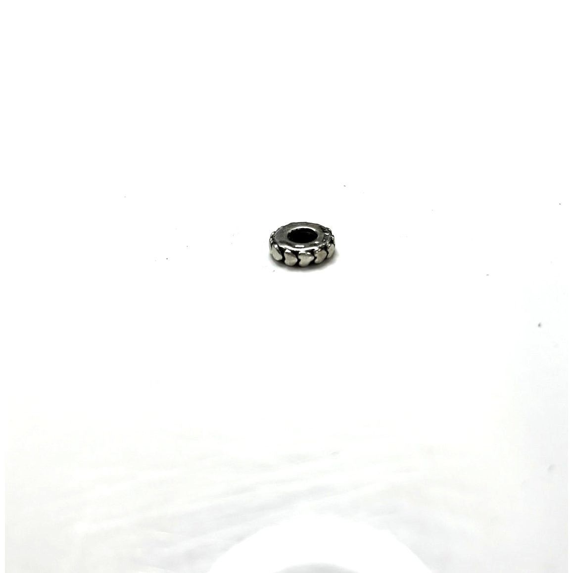 Other BREV Sterling Silver Women's 925 Italy Hearts Spacer Bead Size ONE SIZE - 3 Thumbnail