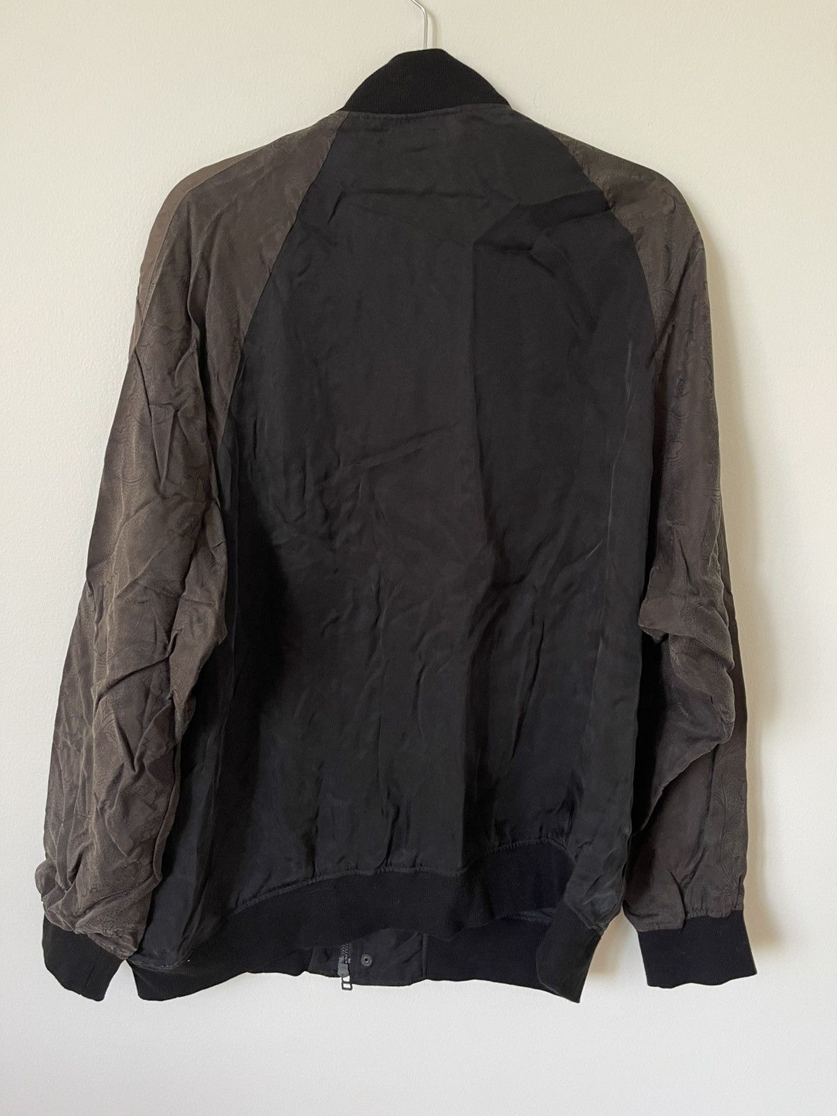 Robert Geller Casper bomber, charcoal, 52 Size US XL / EU 56 / 4 - 3 Thumbnail