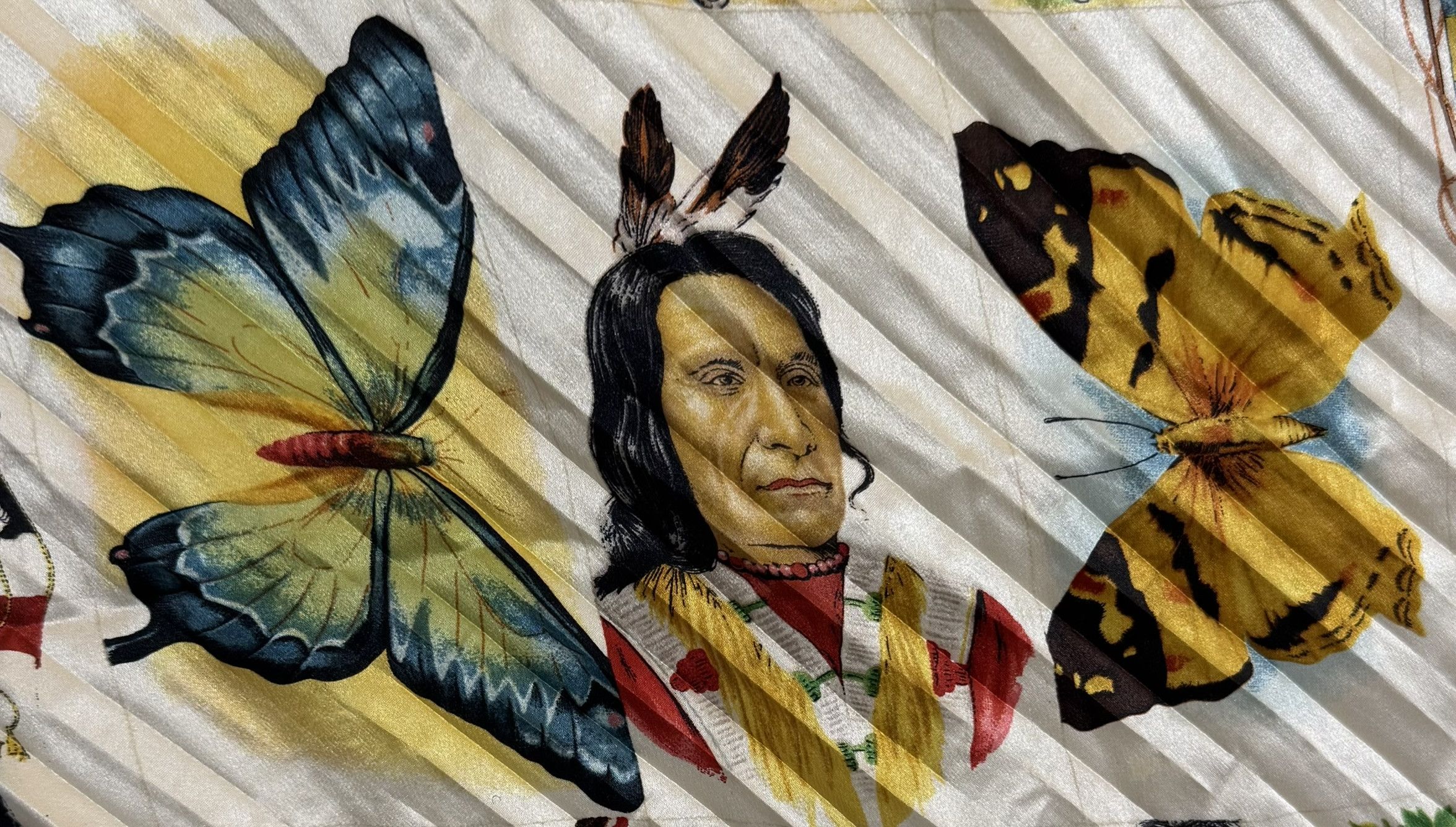 John Galliano CHRISTIAN DIOR by John Galliano Silk Scarf 26" S/S 2002 Size ONE SIZE - 10 Thumbnail