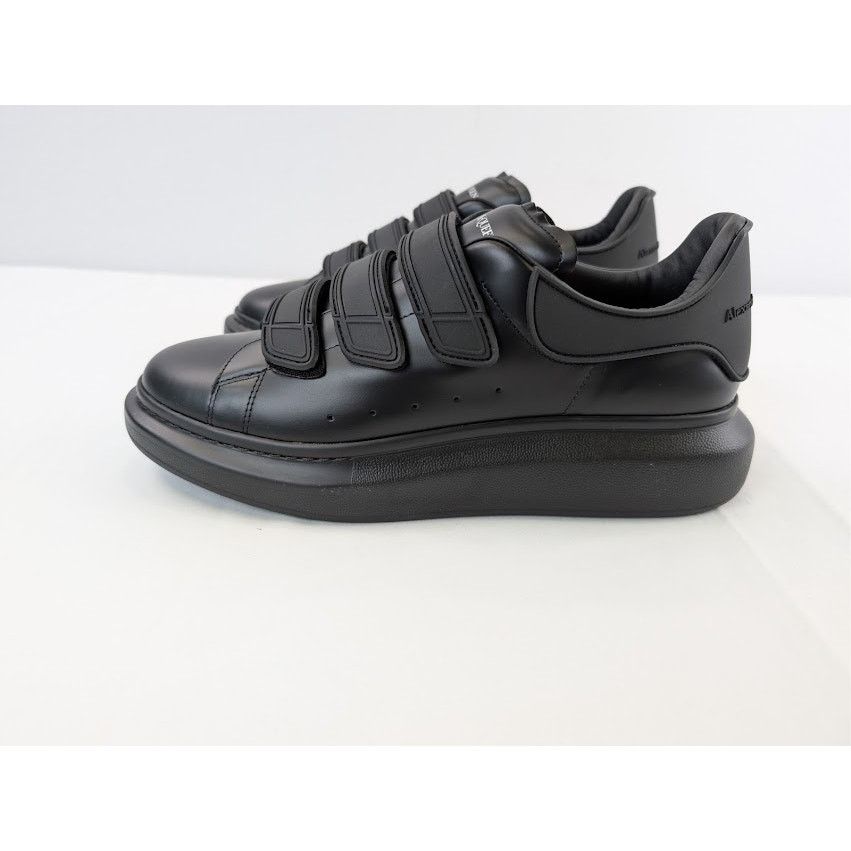 Alexander McQueen o1rshd1 Larry Oversized Triple Strap Sneaker in Black Size US 11 / EU 44 - 11 Thumbnail
