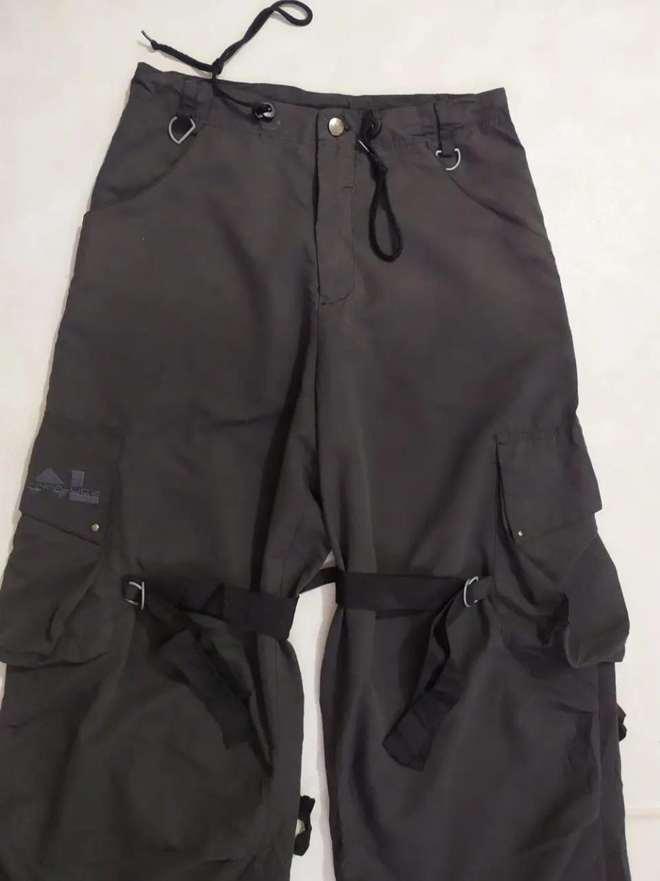 Japanese Brand ANNILUCE Bondage Cargo Multi pocket Tactical Pants Size US 29 - 2 Thumbnail