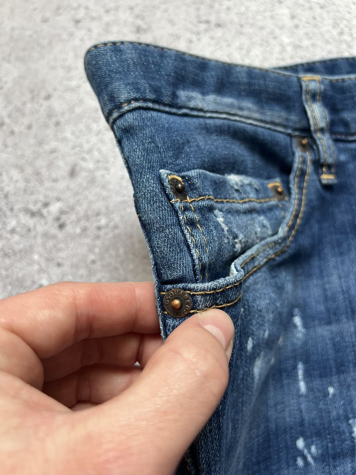 Dsquared2 Dsquared2 Sexy Twist Denim Jeans Distressed Casual Size US 32 / EU 48 - 10 Thumbnail