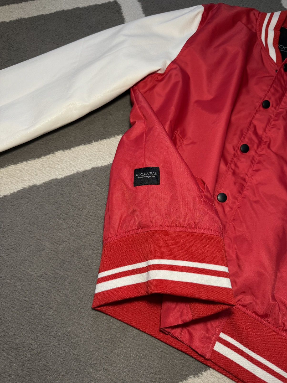 Vintage Rocawear College Varsity Jacket by Jay-Z Embroidered Logo Size US M / EU 48-50 / 2 - 14 Thumbnail