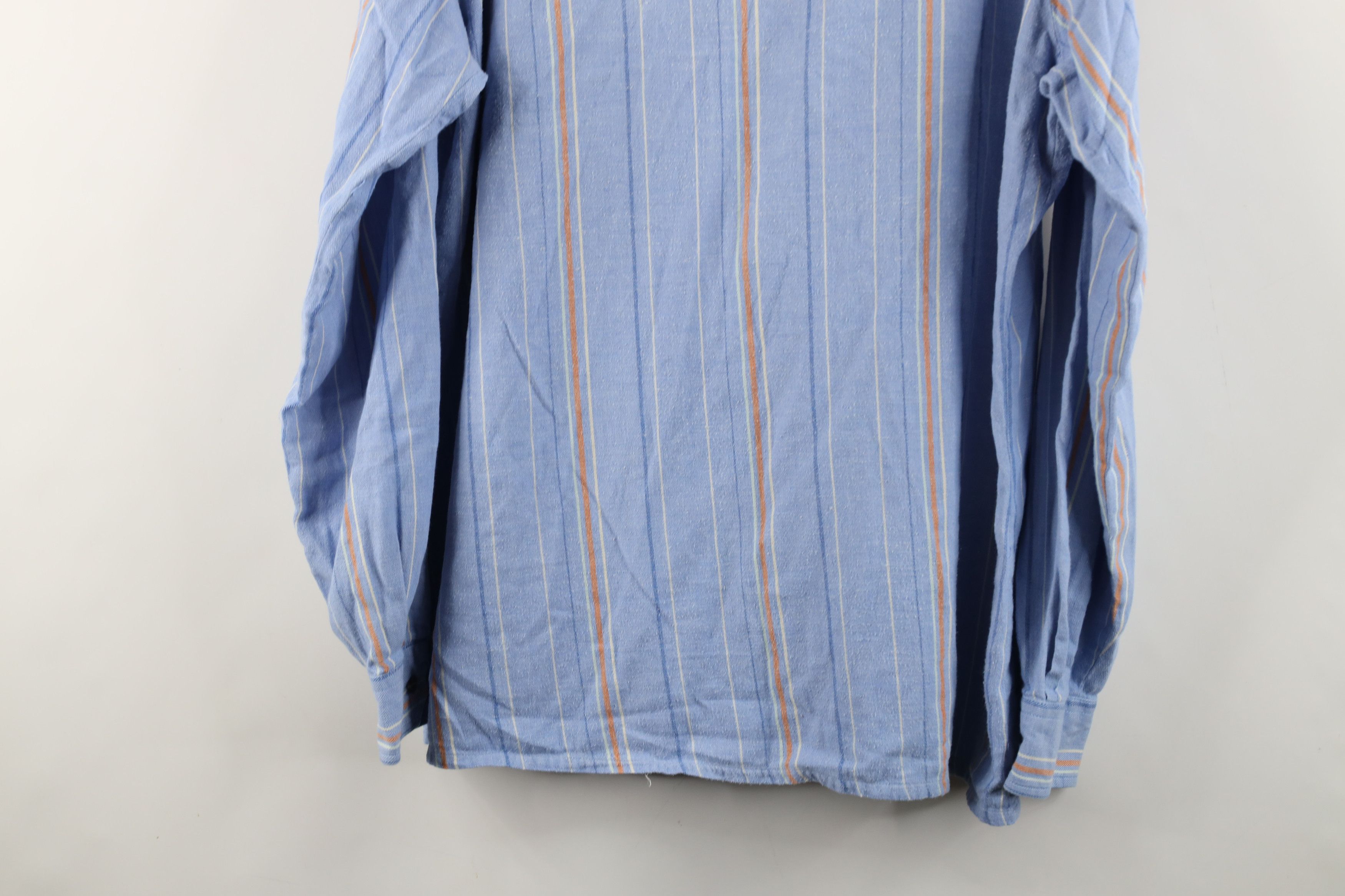 Vintage Vintage 90s Streetwear Collared Flannel Button Down Shirt Size US L / EU 52-54 / 3 - 12 Thumbnail
