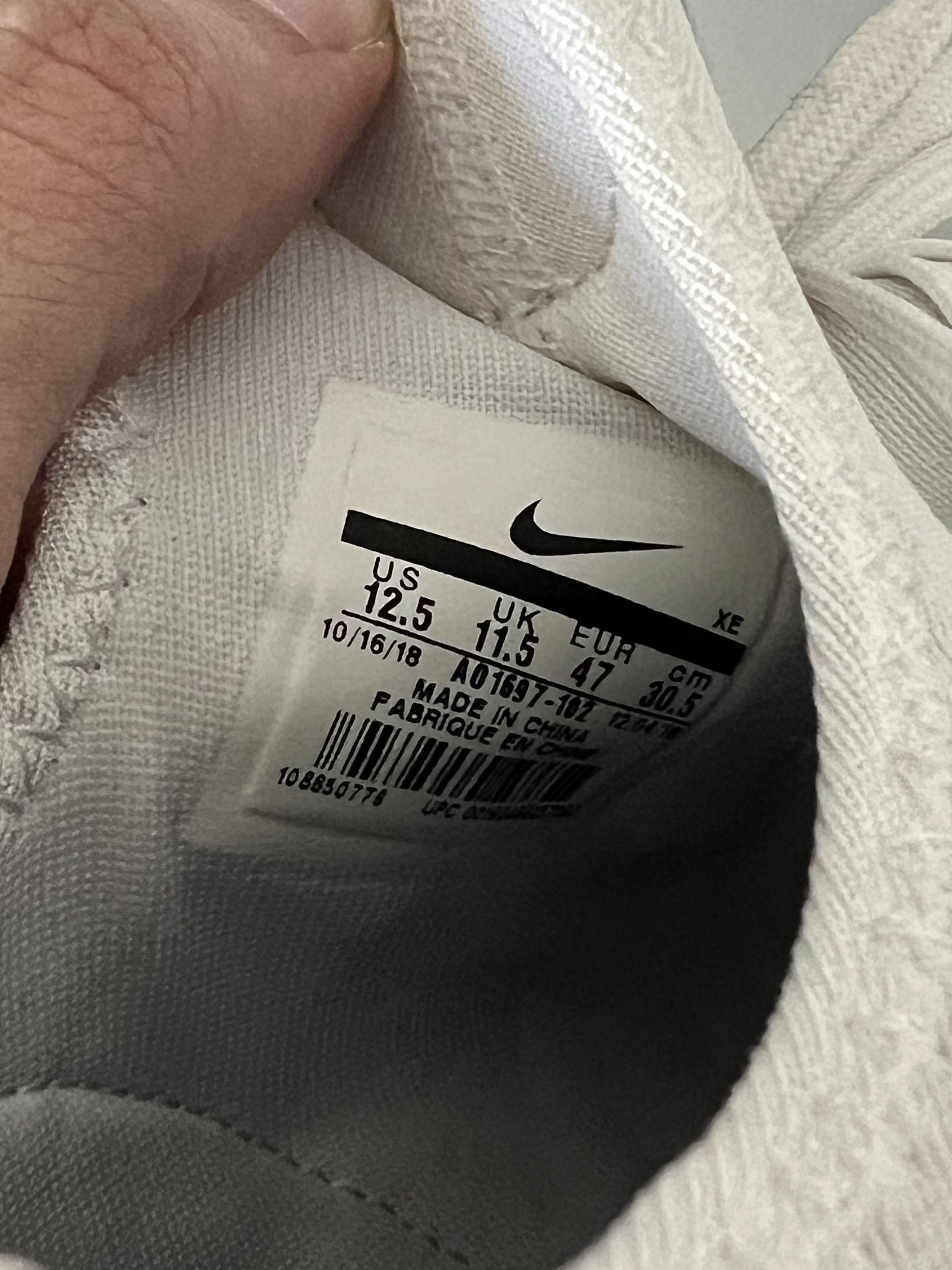 Nike NIKE Huarache Edge Size US 12.5 / EU 45-46 - 4 Thumbnail
