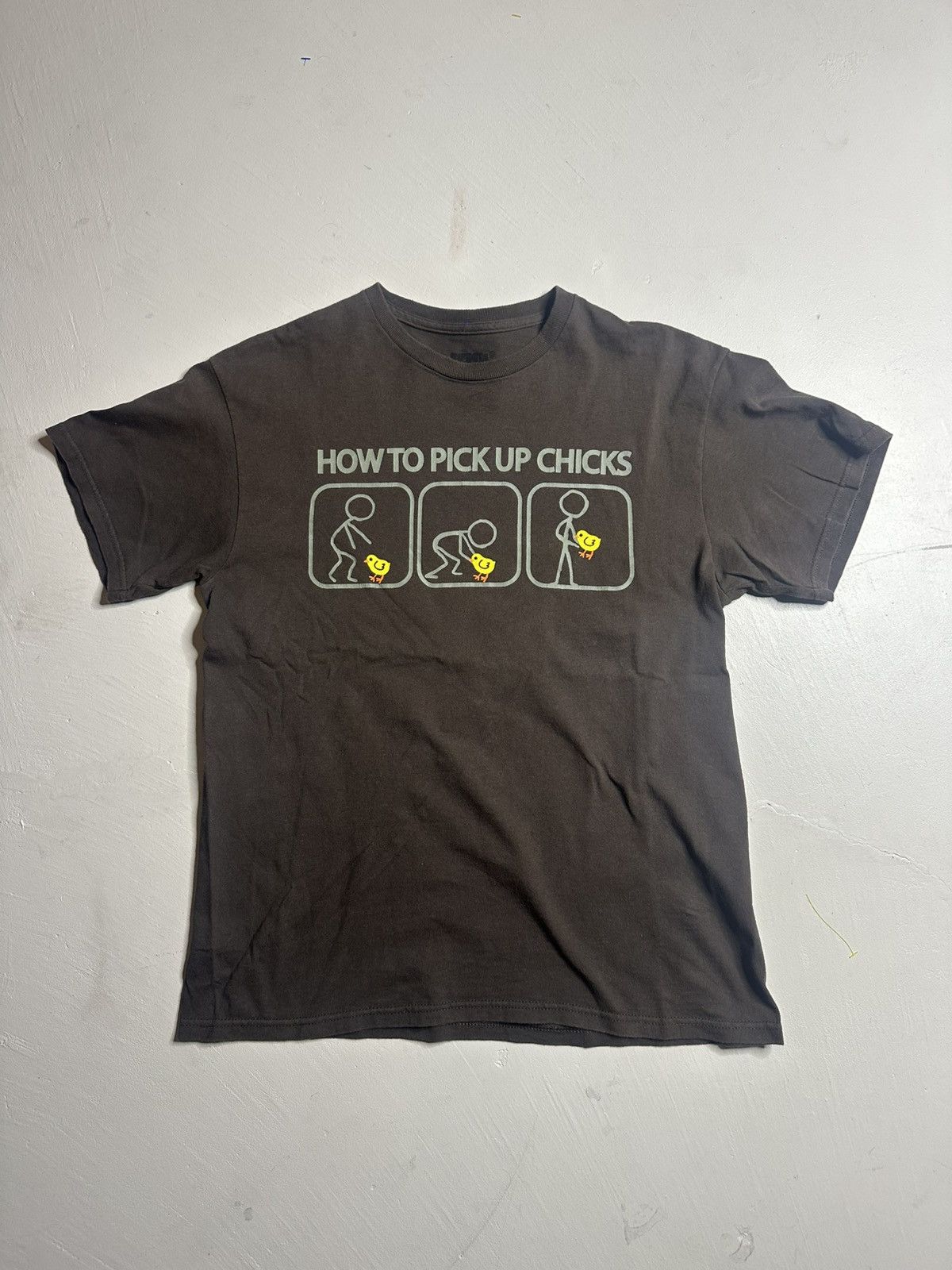 Vintage Vintage “How To Pick Up Chick” Funny Comedy T Shirt Size US L / EU 52-54 / 3 - 3 Thumbnail
