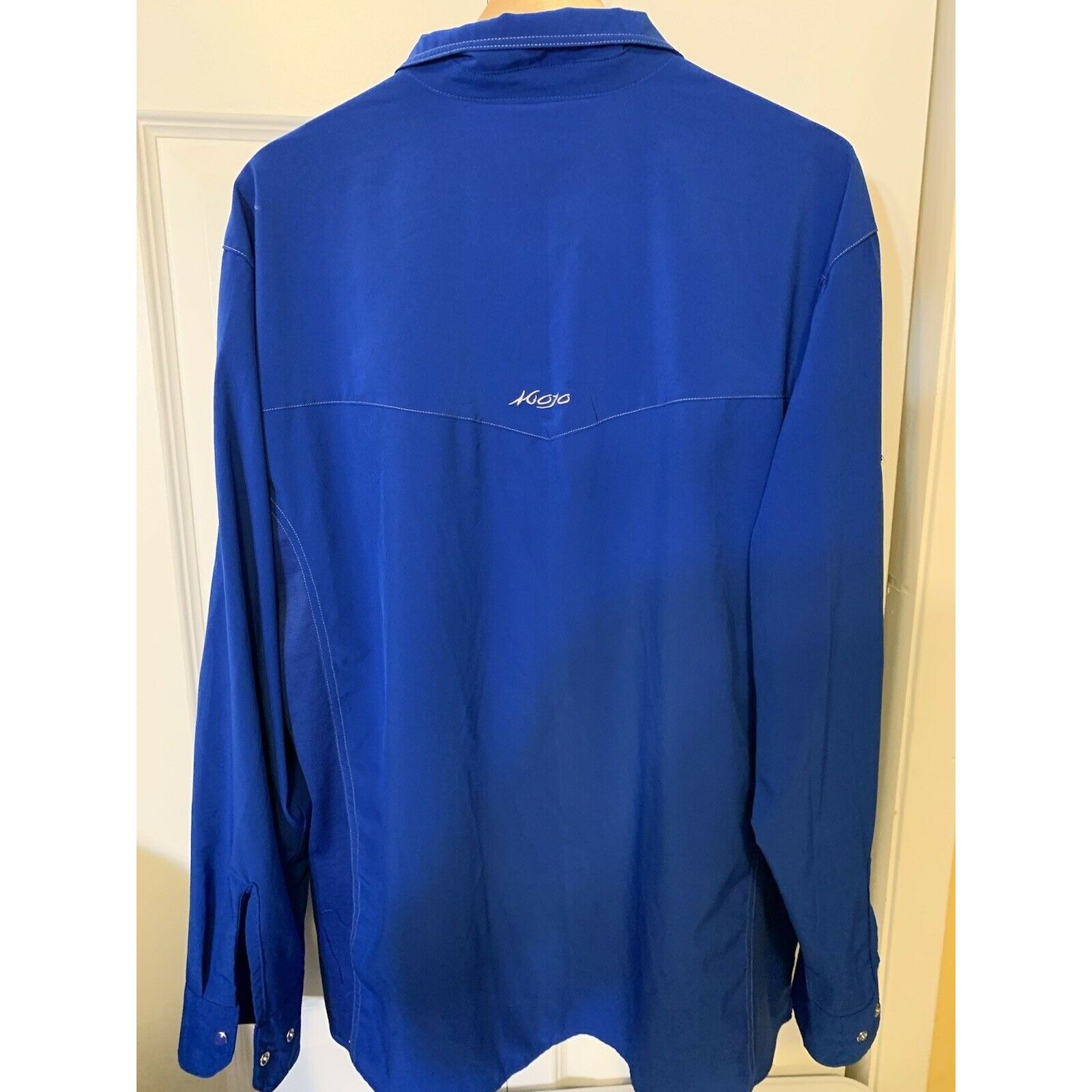 Other Mojo Fishing Long Sleeve Blue Third Coast Beach Co Sz XL Size US XL / EU 56 / 4 - 9 Thumbnail
