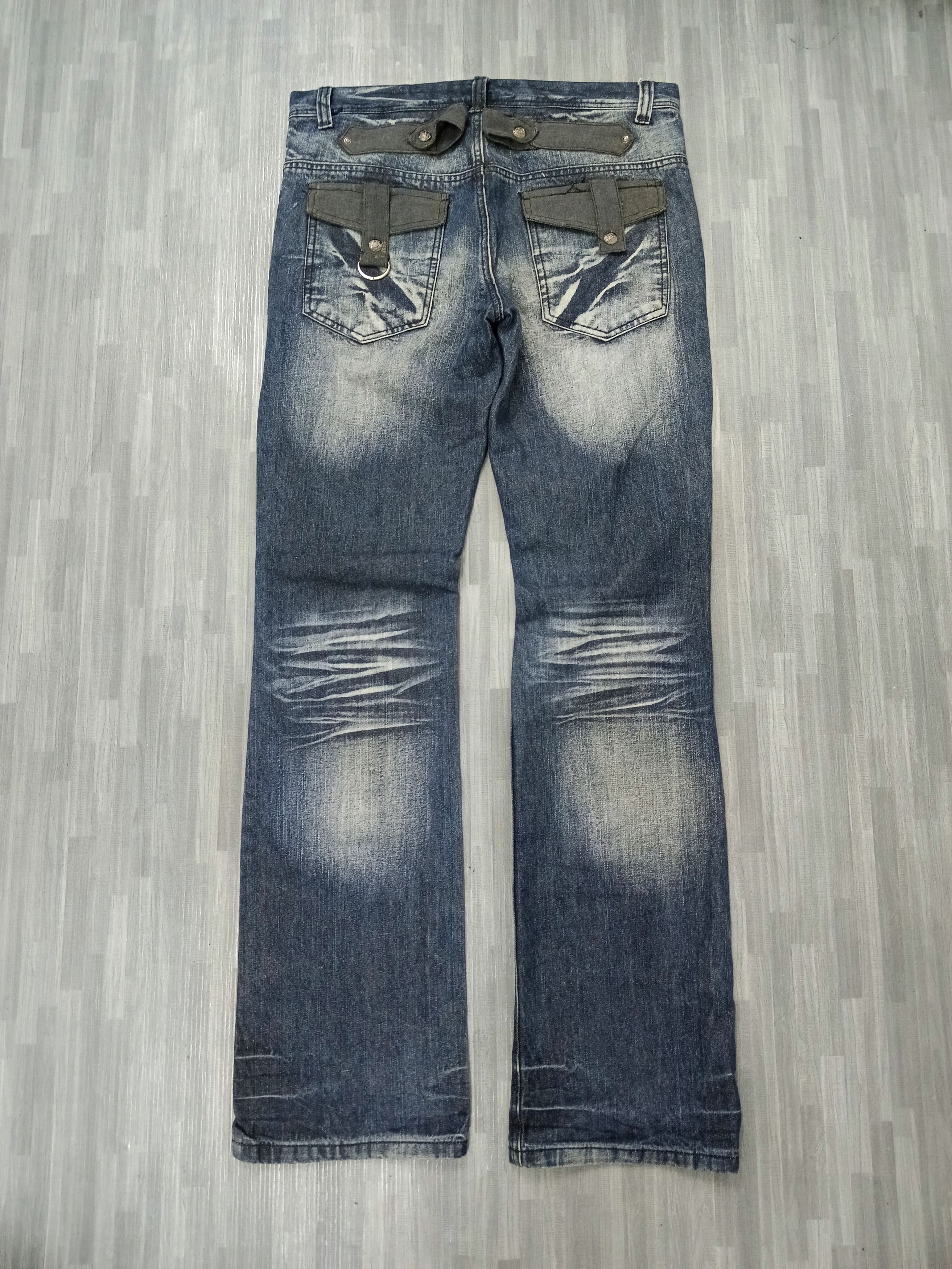 LOWBOX SICK WASHED LOWBOX TACTICAL DENIM PANTS Size US 33 - 3 Thumbnail