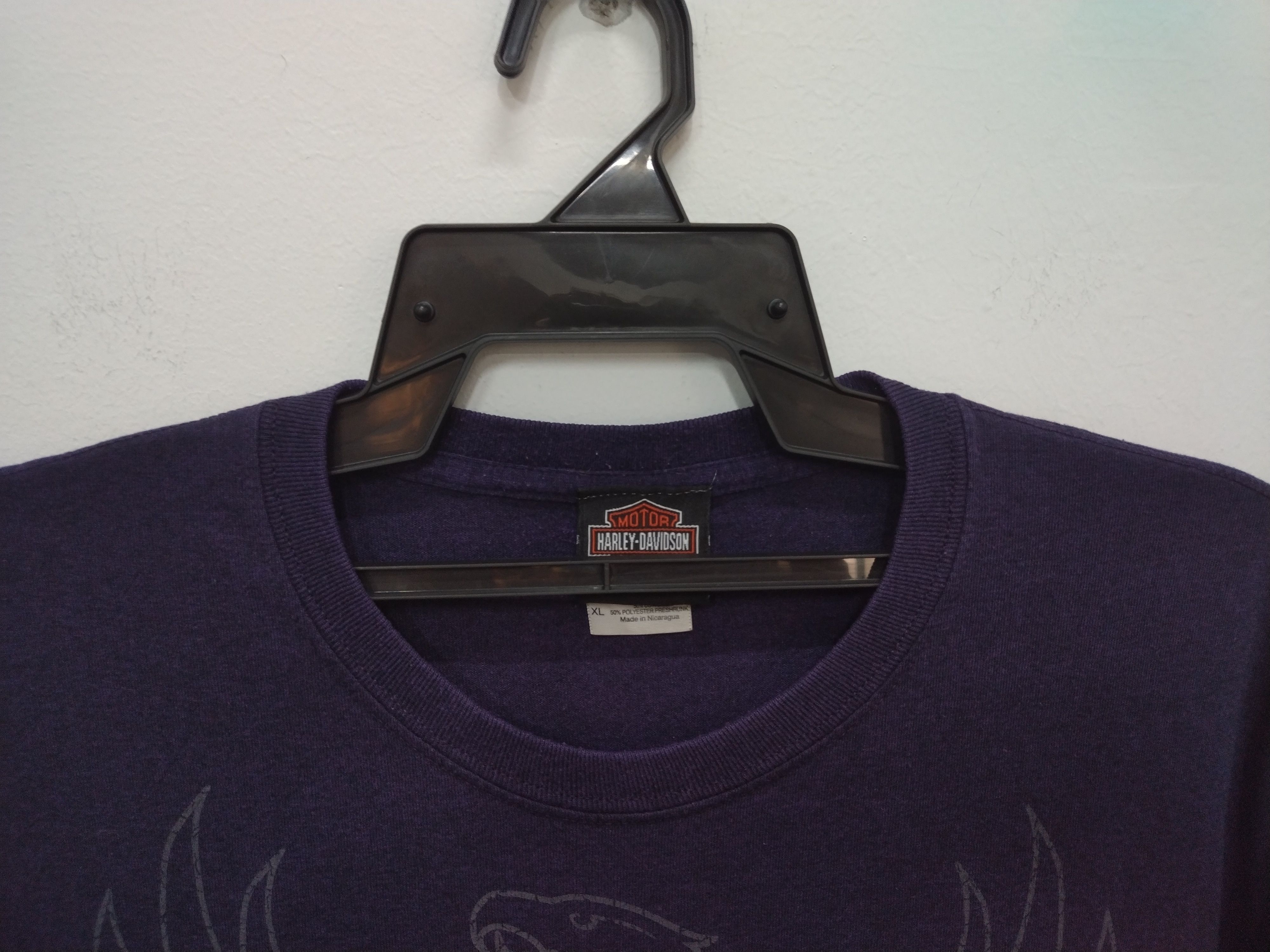 Harley Davidson × Vintage 2013 Harley Davidson style 3D HD eagle ROMMEL MARYLAND Size US XL / EU 56 / 4 - 2 Thumbnail