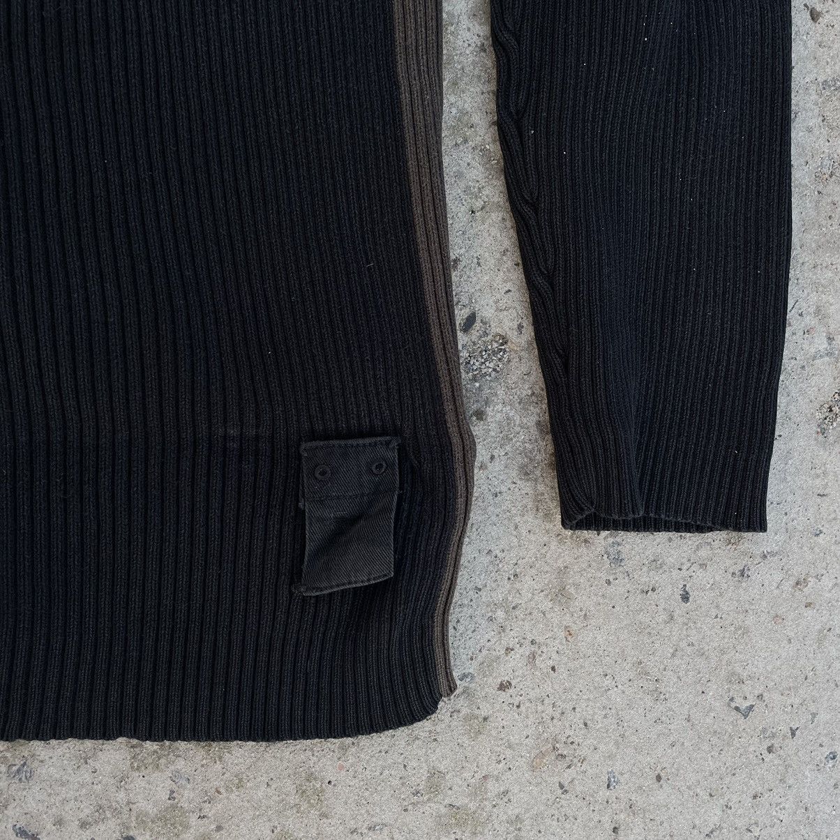 Japanese Brand × Vintage Vintage Knit Zip Sweater Y2K 90s USA Grunge Avantgarde Size US M / EU 48-50 / 2 - 4 Thumbnail