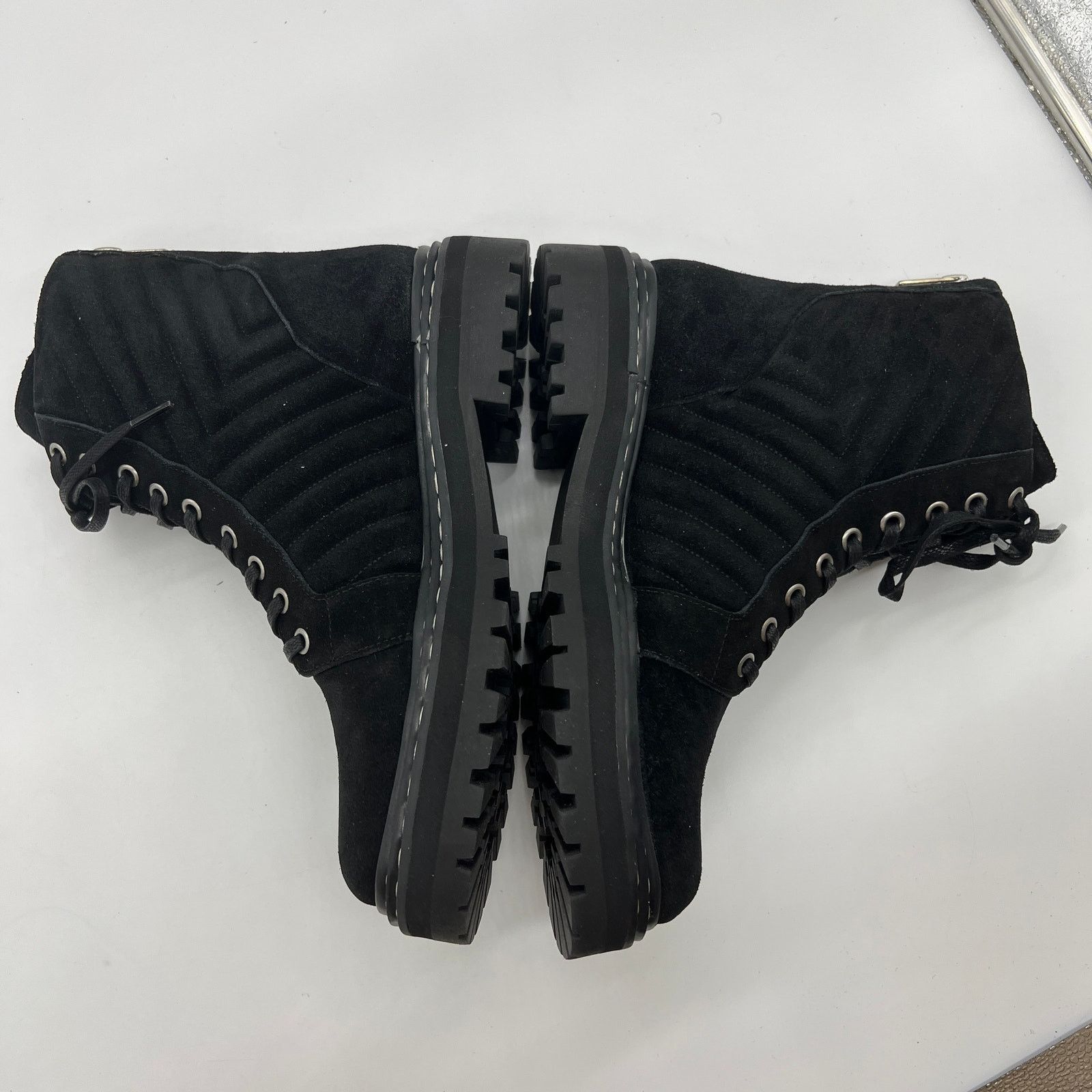 Other Vince Camuto x Fashion Jackson Suede Hiker Boots Size 8.5 Size US 8.5 / IT 38.5 - 7 Thumbnail