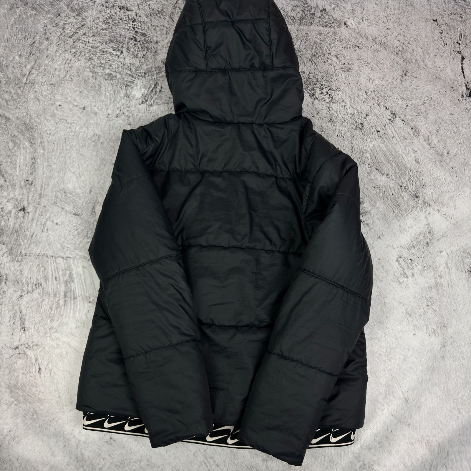 Nike Nike Sportswear Women's Black Synthetic Fill Puffer Jacket M Size M / US 6-8 / IT 42-44 - 8 Thumbnail