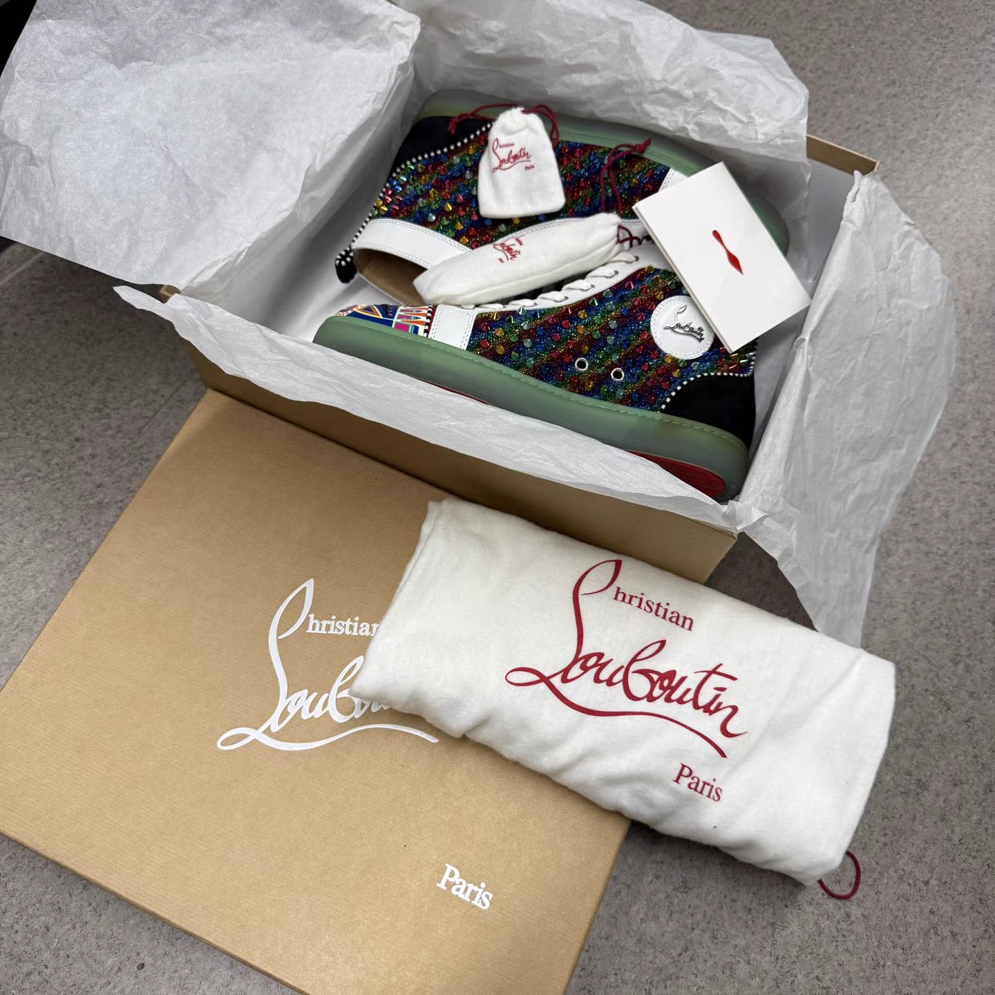 Christian Louboutin Christian Louboutin High-Top Sneakers K15 Size US 9.5 / EU 42-43 - 9 Thumbnail