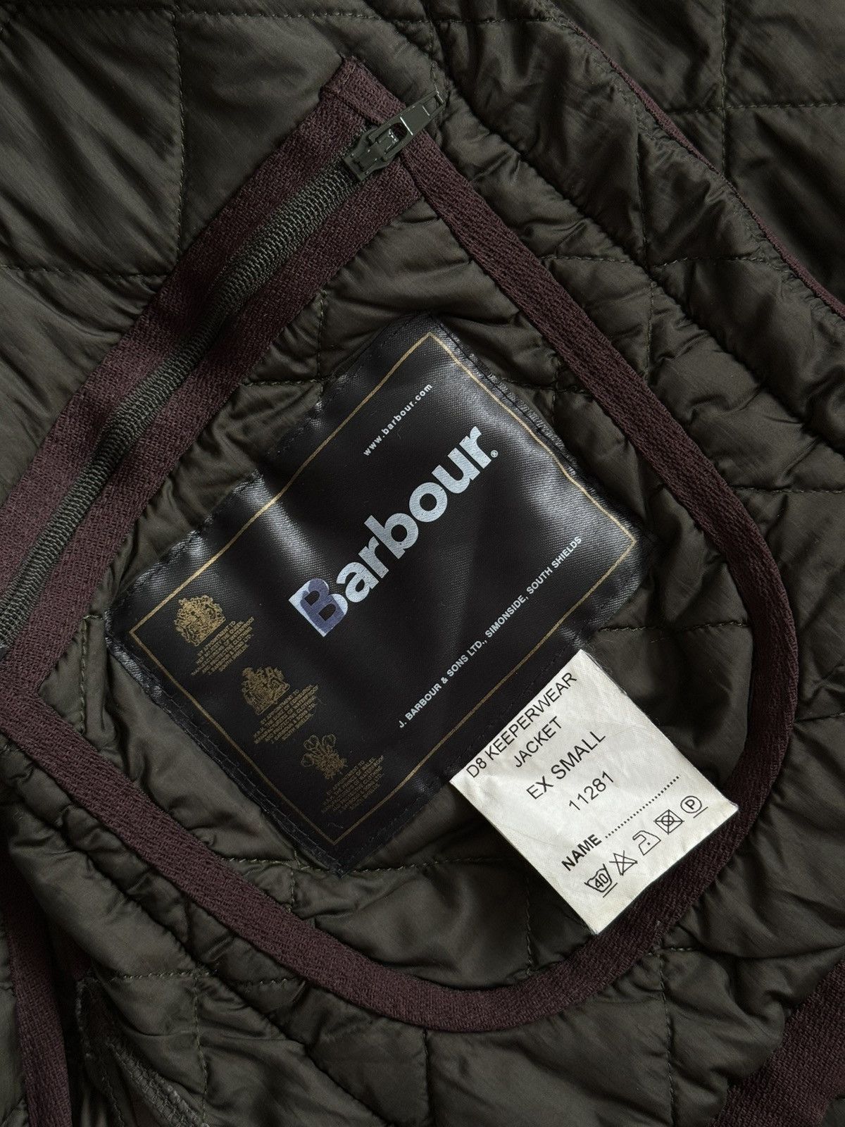 Barbour Barbour D8 Keeperwear Quilted Jacket Size US S / EU 44-46 / 1 - 13 Thumbnail