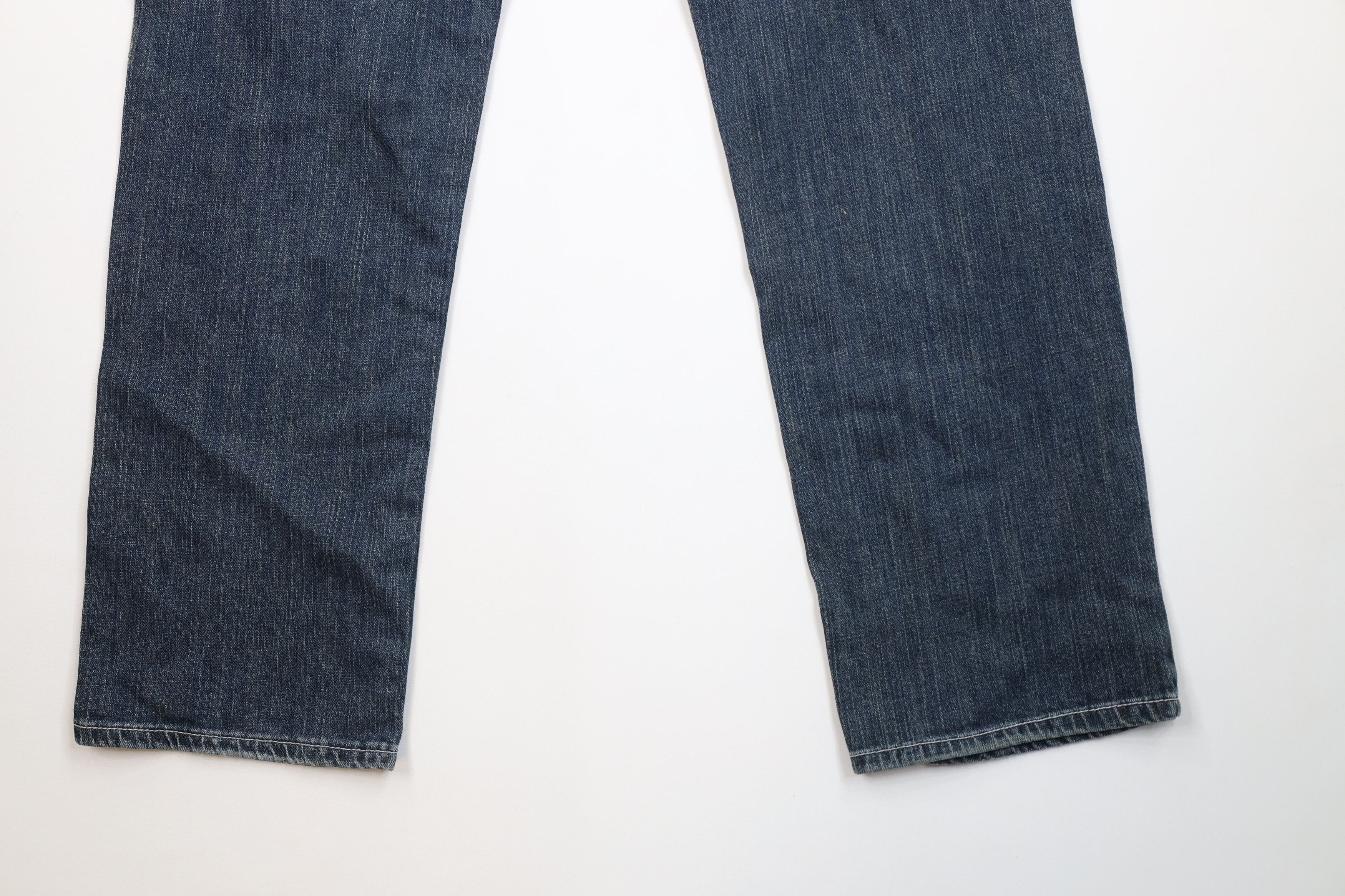 Pelle Pelle Vintage 90s Y2K Pelle Pelle Wide Leg Denim Jeans Blue Size US 36 / EU 52 - 13 Thumbnail