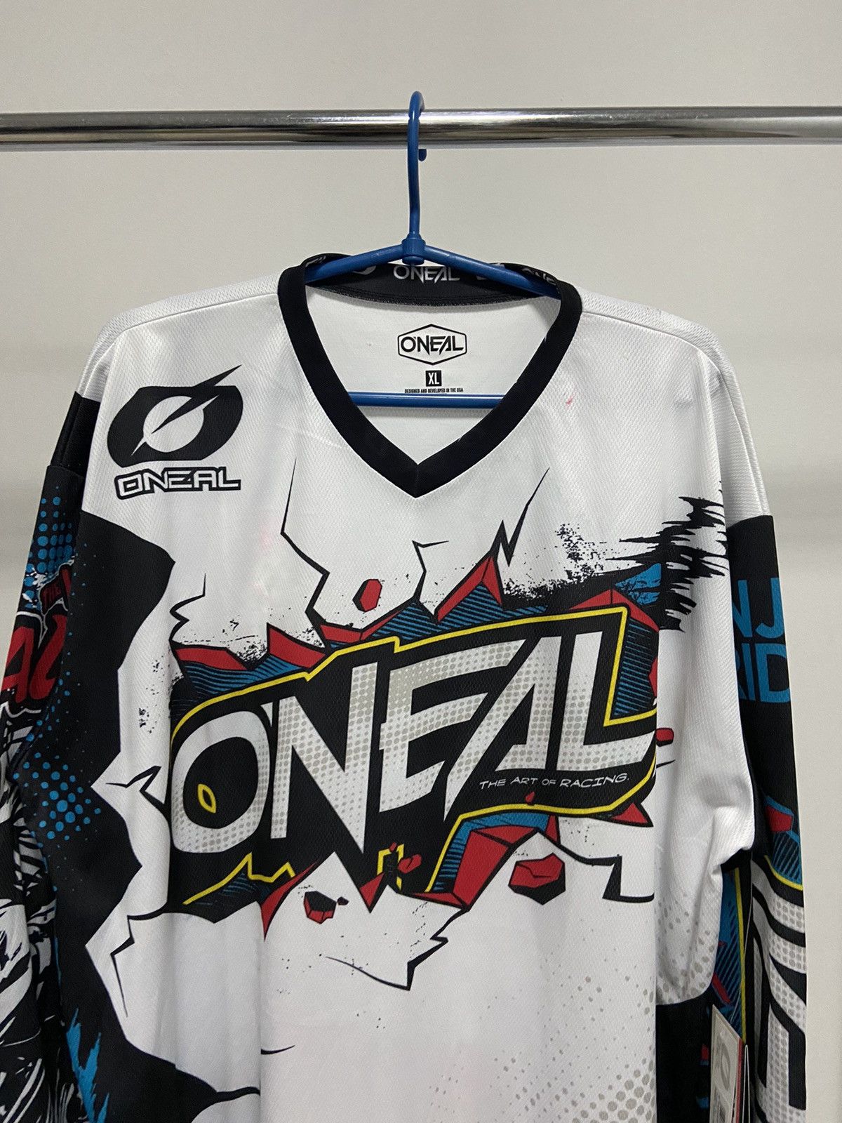 Vintage Oneal mx jersey the art of racing big logo longsleeve Size US XL / EU 56 / 4 - 3 Thumbnail