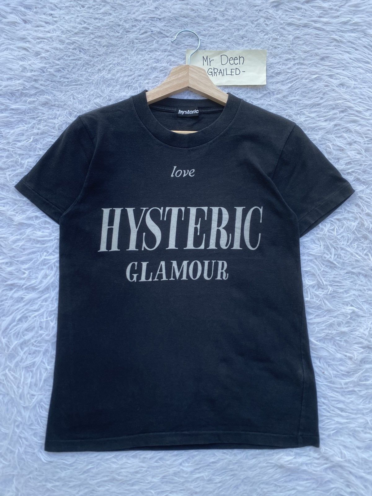 Hysteric Glamour Rare Vintage Love Hysteric Glamour Spellout Tshirt Size US S / EU 44-46 / 1 - 2 Thumbnail