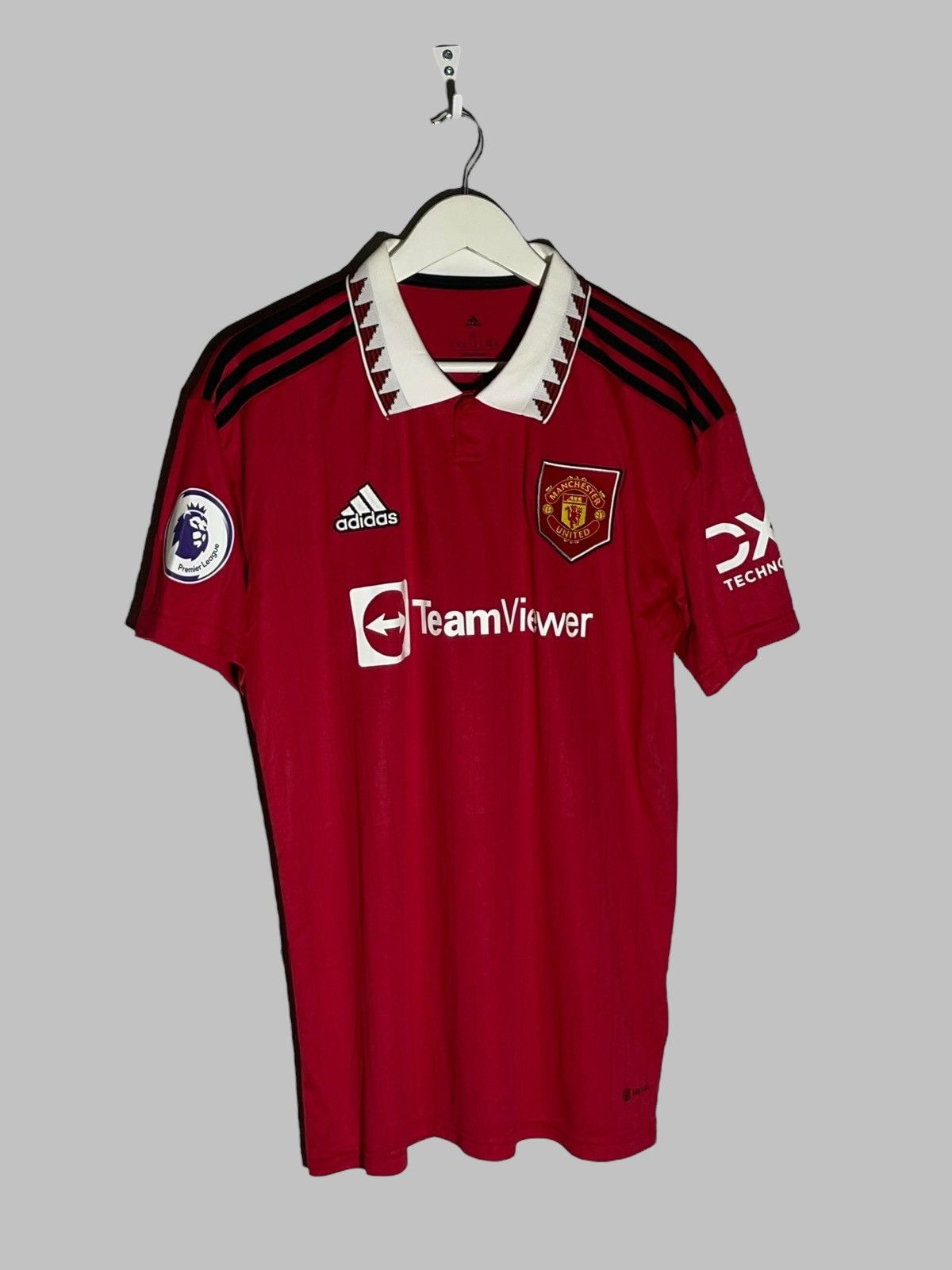 Adidas #8 Bruno Fernandesh Manchester United Adidas 2022/23 Jersey Size US XL / EU 56 / 4 - 3 Thumbnail