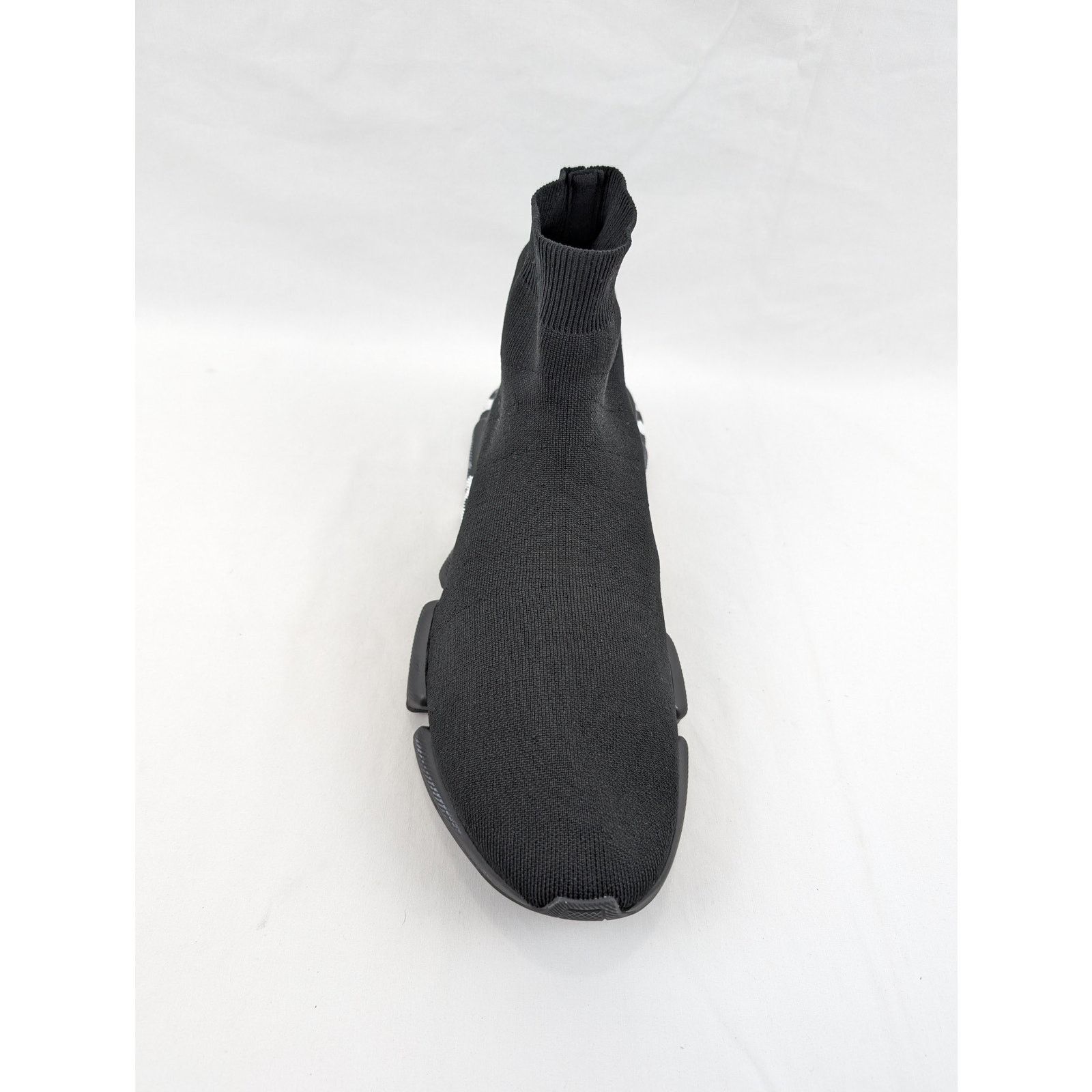 Balenciaga o1rshd1 Speed 2.0 Graffiti Sneakers in Black/White Size US 13 / EU 46 - 6 Thumbnail
