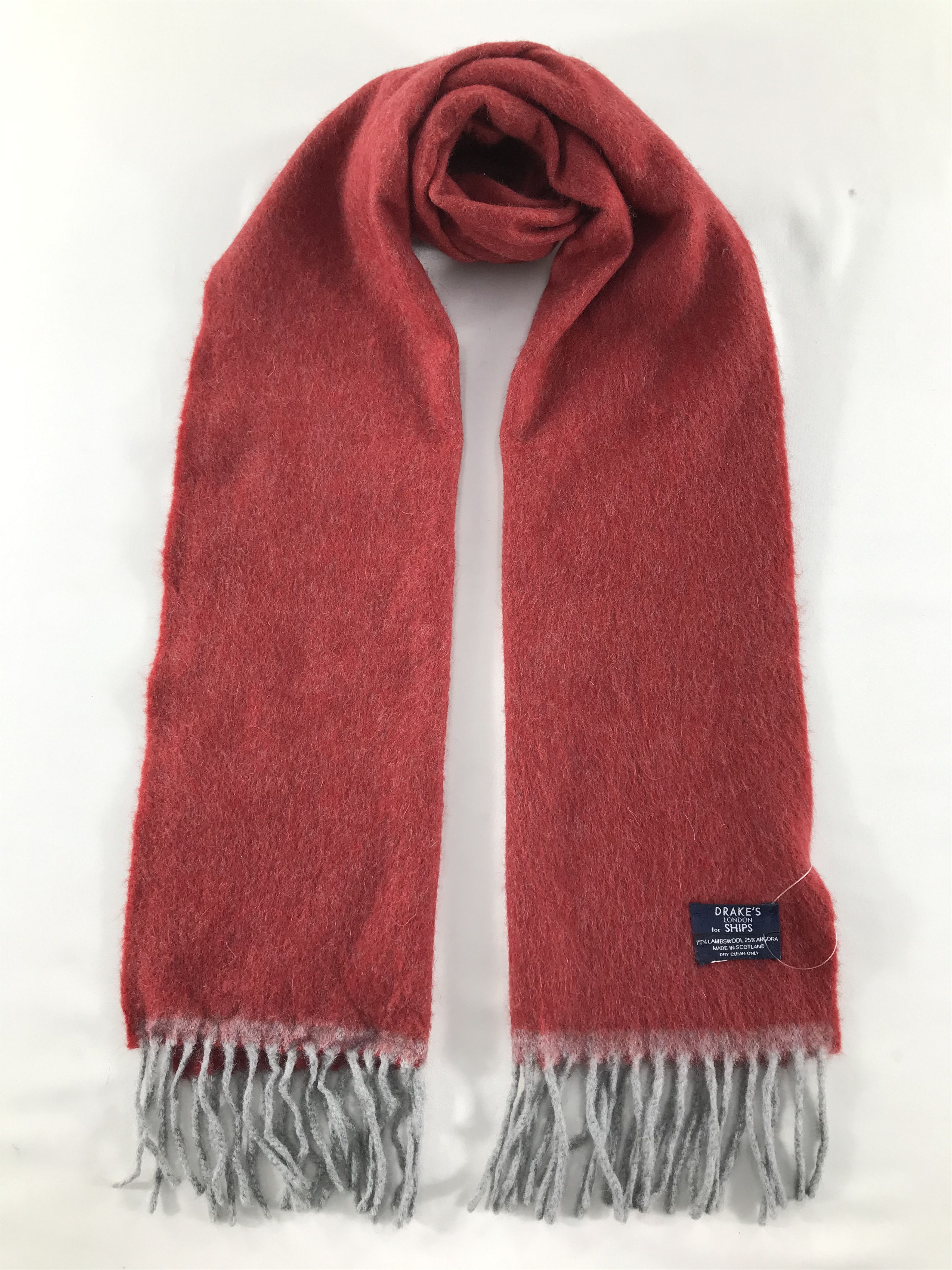 Drake's Vintage Drakes x Ships Scarf/Muffler/Neckwear MF1521 Size ONE SIZE - 1 Thumbnail