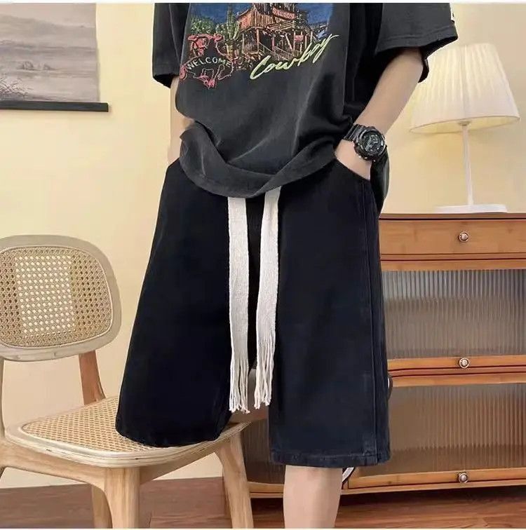 Japanese Brand Straight and loose fitting casual jeans Size US 30 / EU 46 - 3 Thumbnail