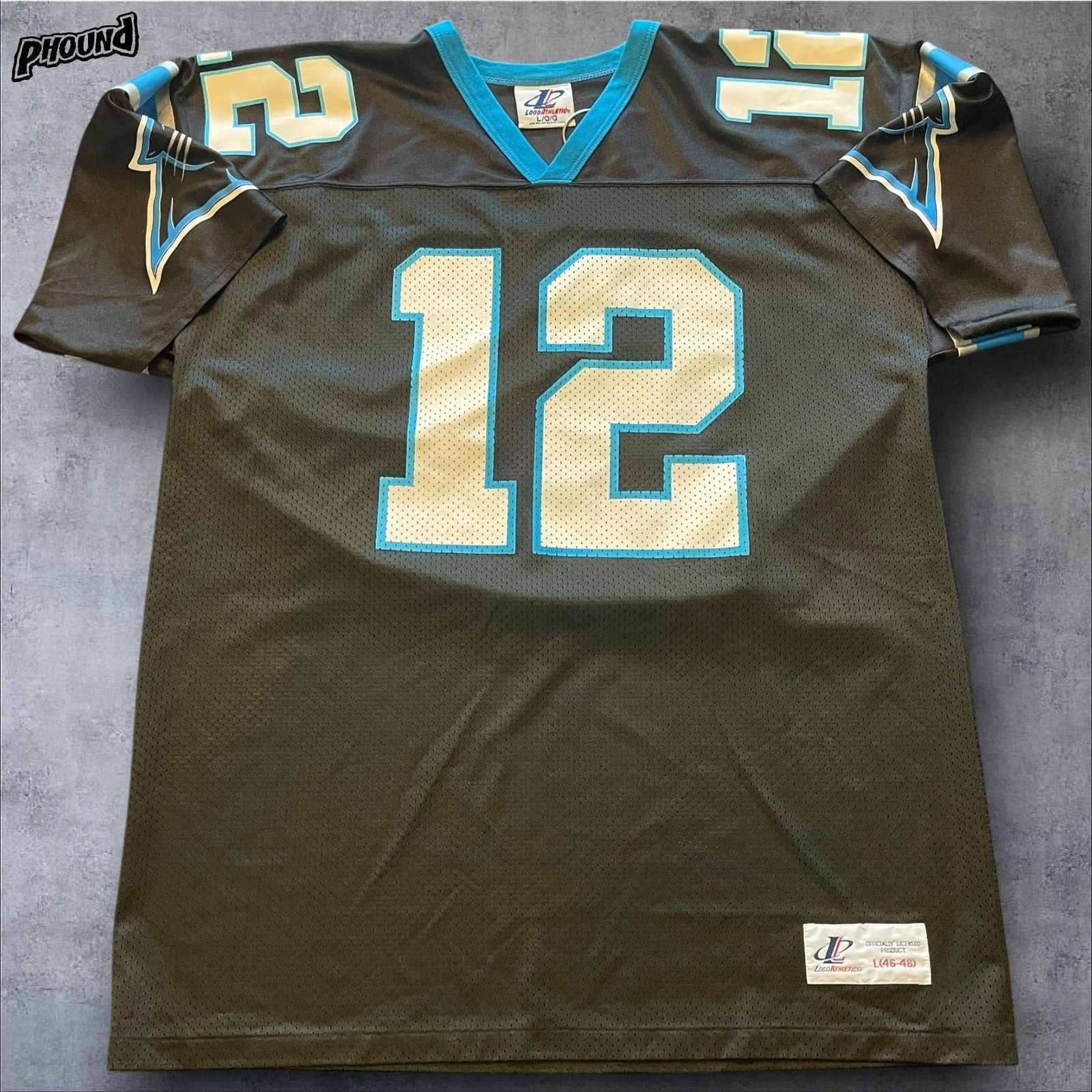 Logo Athletic Vintage Carolina Panthers Jersey Mens Large Kerry Collins Size US L / EU 52-54 / 3 - 1 Thumbnail