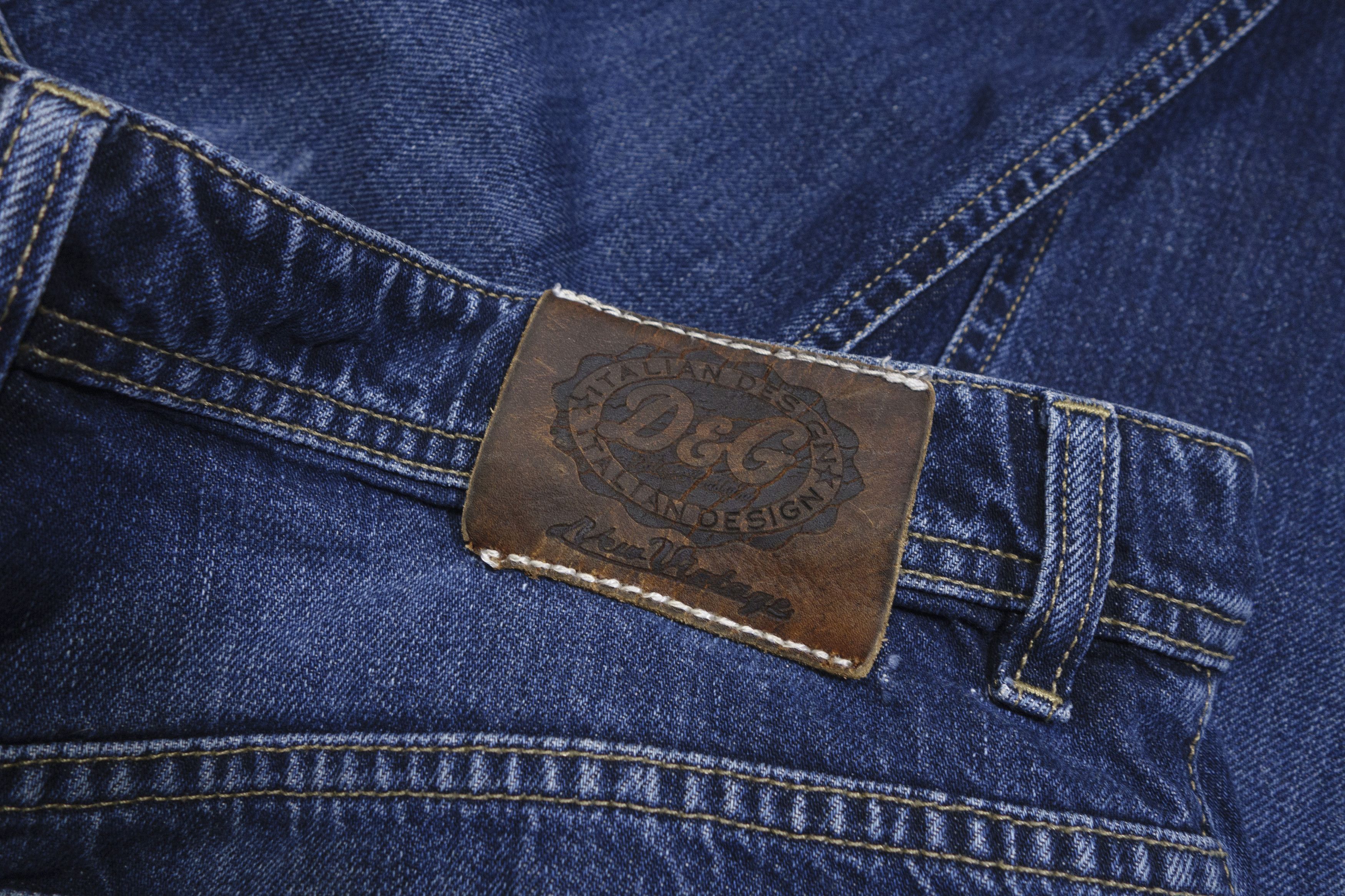 Dolce & Gabbana 00S Faded Jeans Vintage Size US 31 - 6 Thumbnail