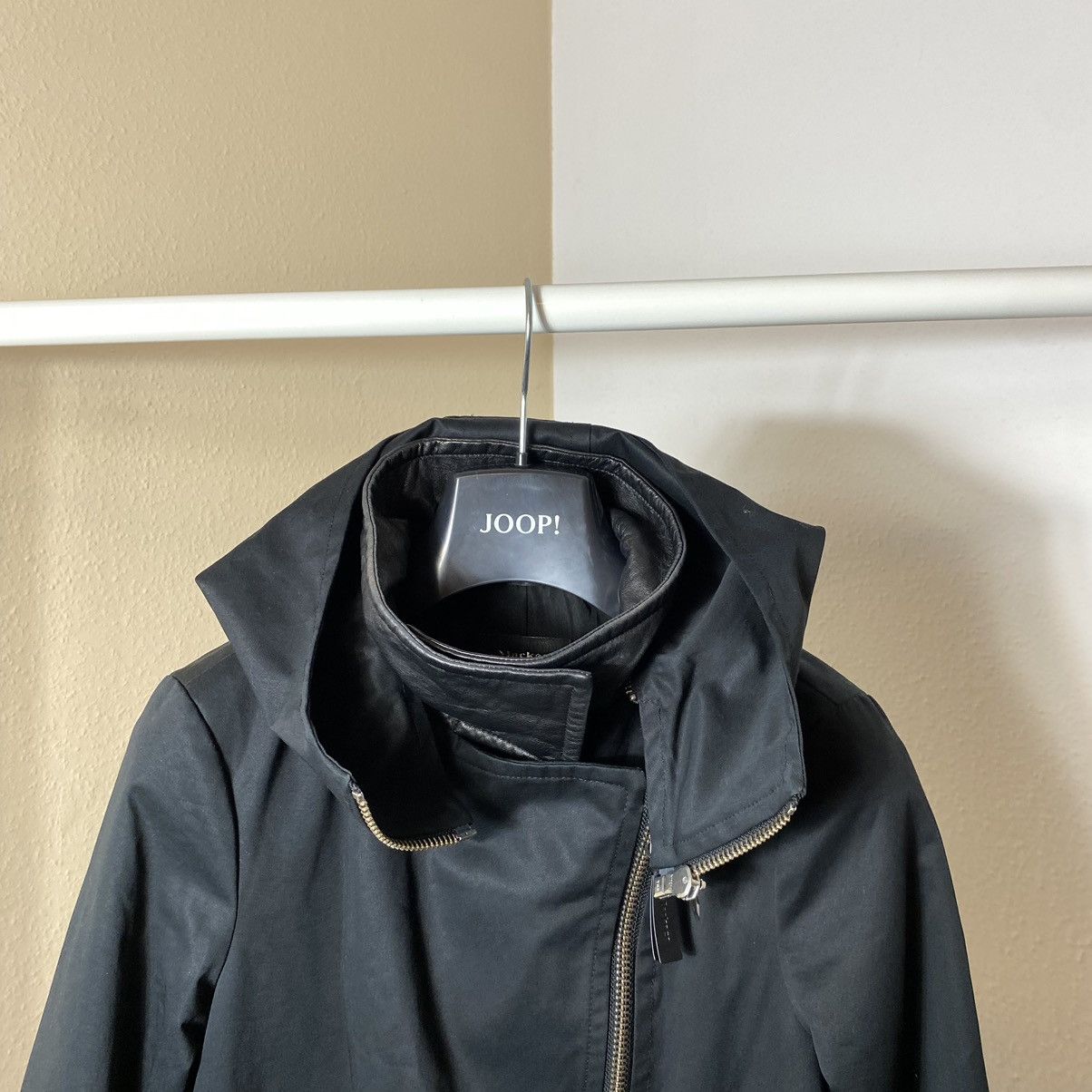 Mackage Mackage Leather Trim Canvas Jacket Size S / US 4 / IT 40 - 12 Thumbnail