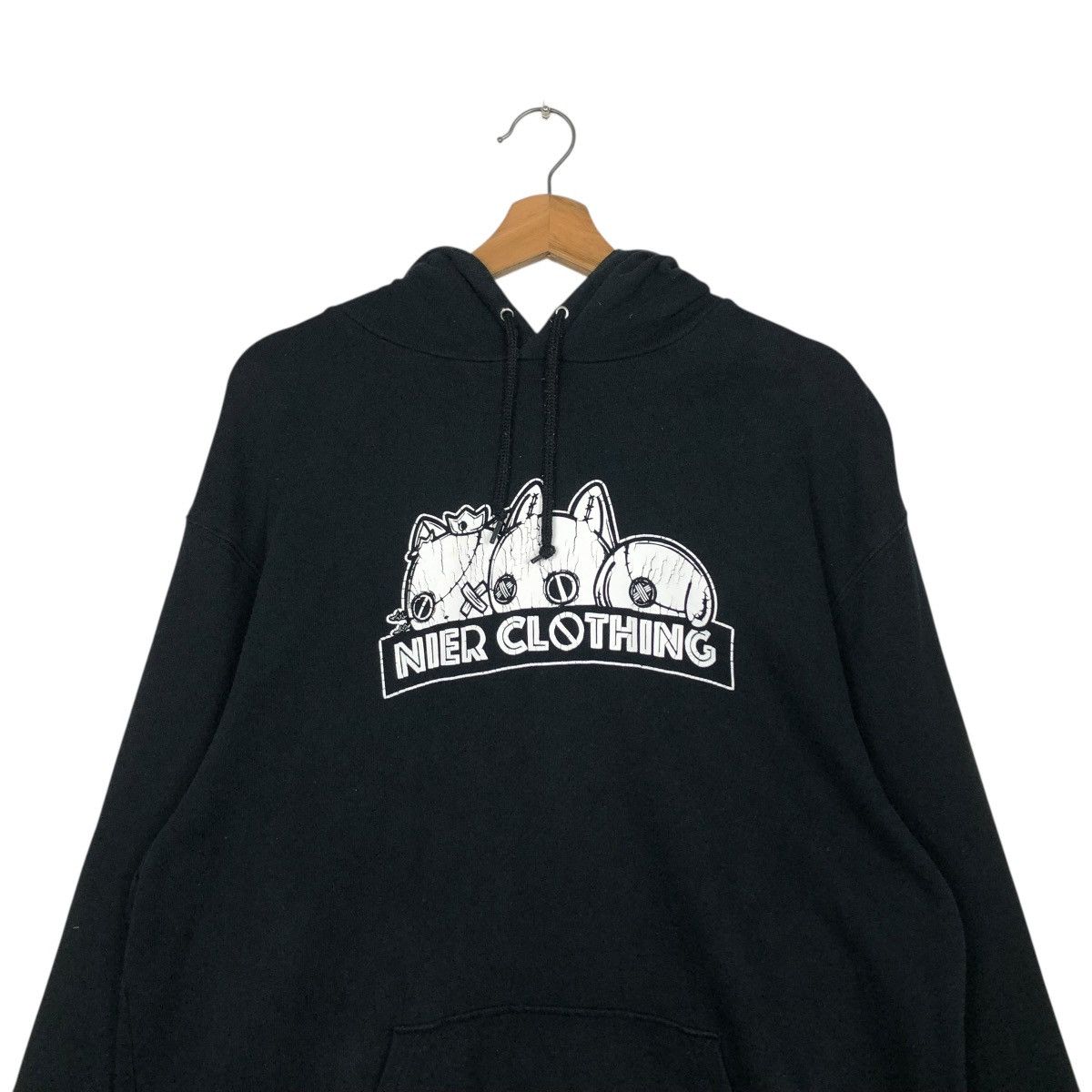 Hysteric Glamour 🔥VINTAGE HOODIE PULL OVER NIER CLOTHING BIG LOGO DESIGN Size US XL / EU 56 / 4 - 15 Thumbnail