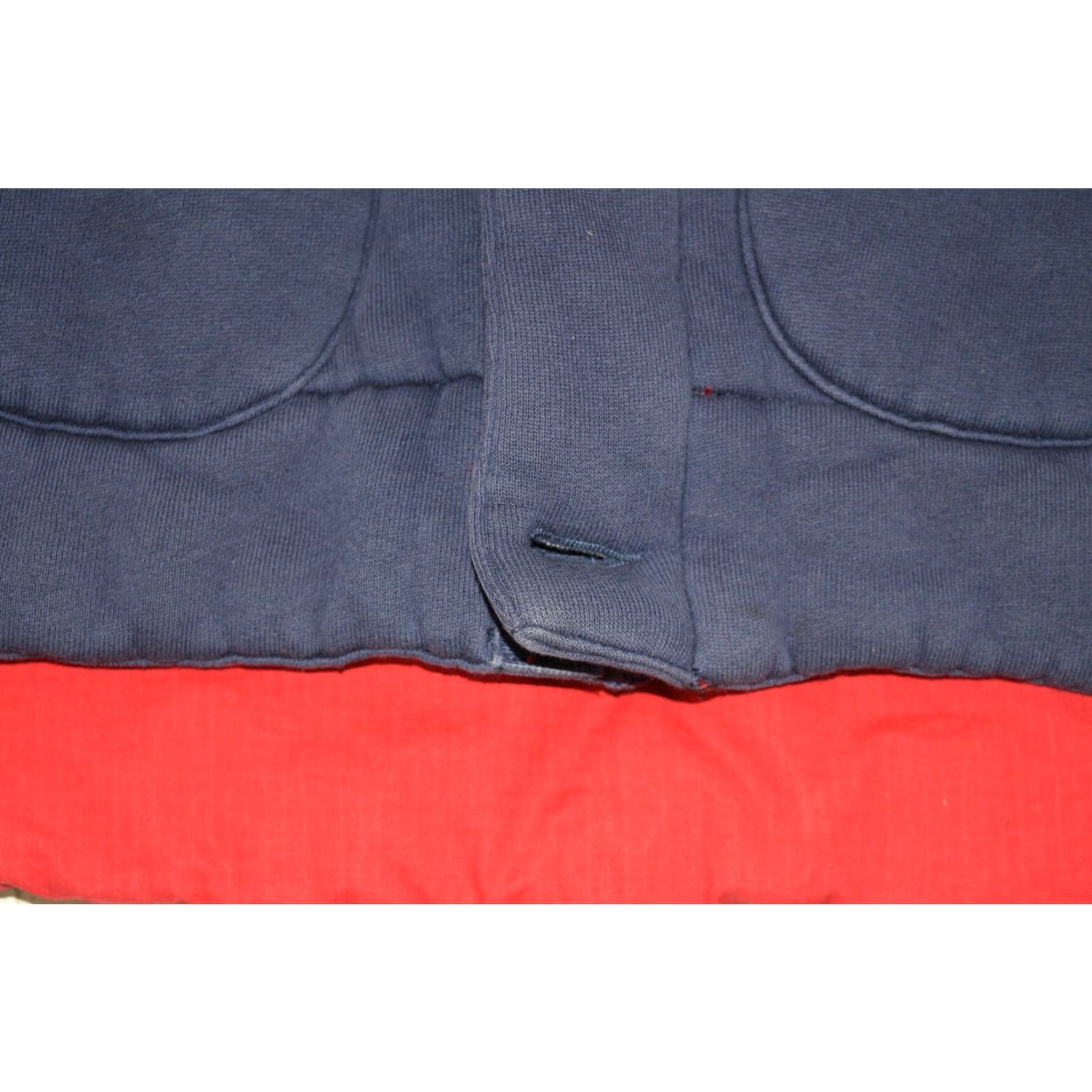 Polo Ralph Lauren VINTAGE Polo Ralph Lauren Vest POLO RALPH LAUREN COTTON QUILTED NAVY BLUE W/ RED LINER POCKETED L L Mens Size US L / EU 52-54 / 3 - 7 Thumbnail