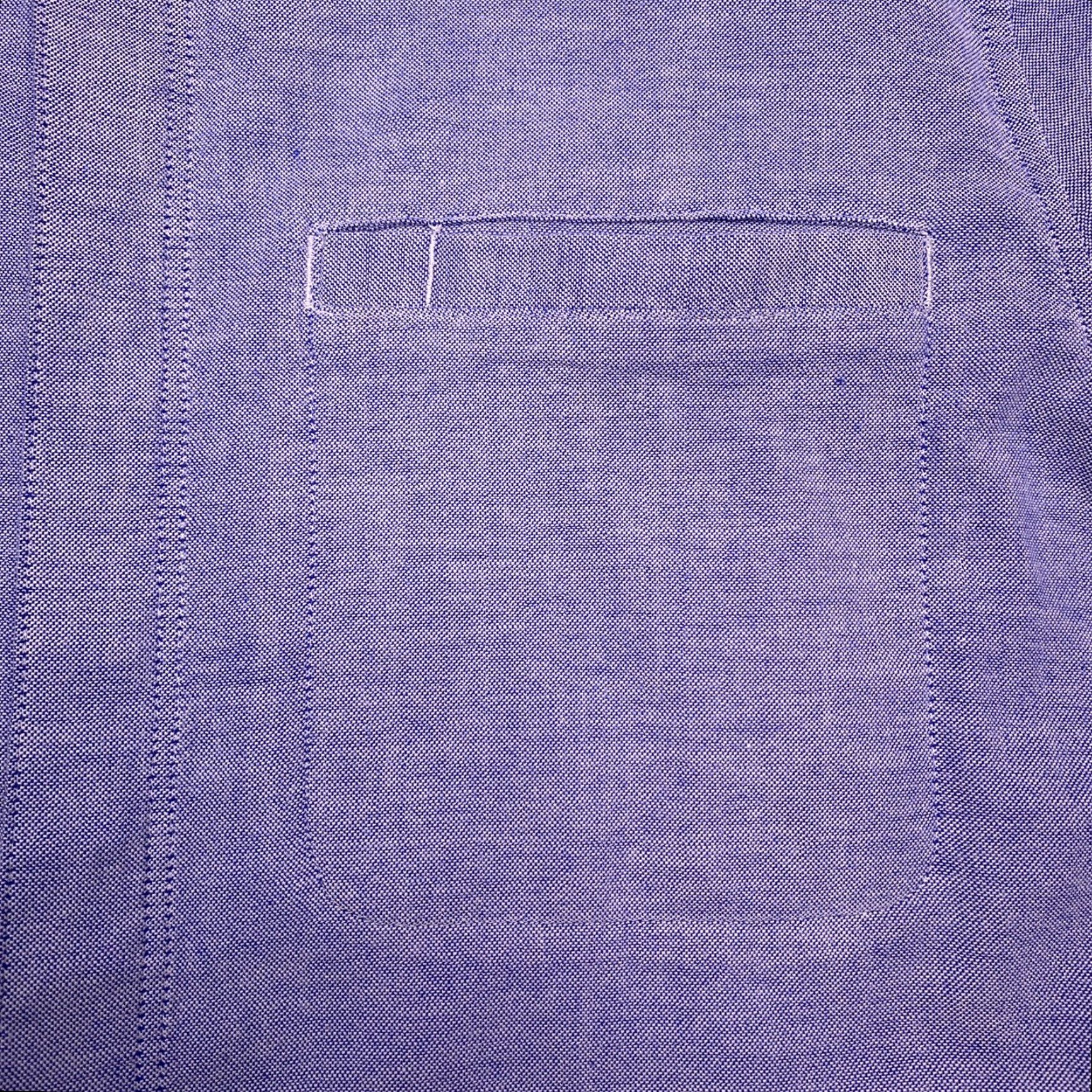 Lululemon Lululemon Shirt Adult Large Blue Oxford Button Up Pocket Mens Size US L / EU 52-54 / 3 - 5 Thumbnail