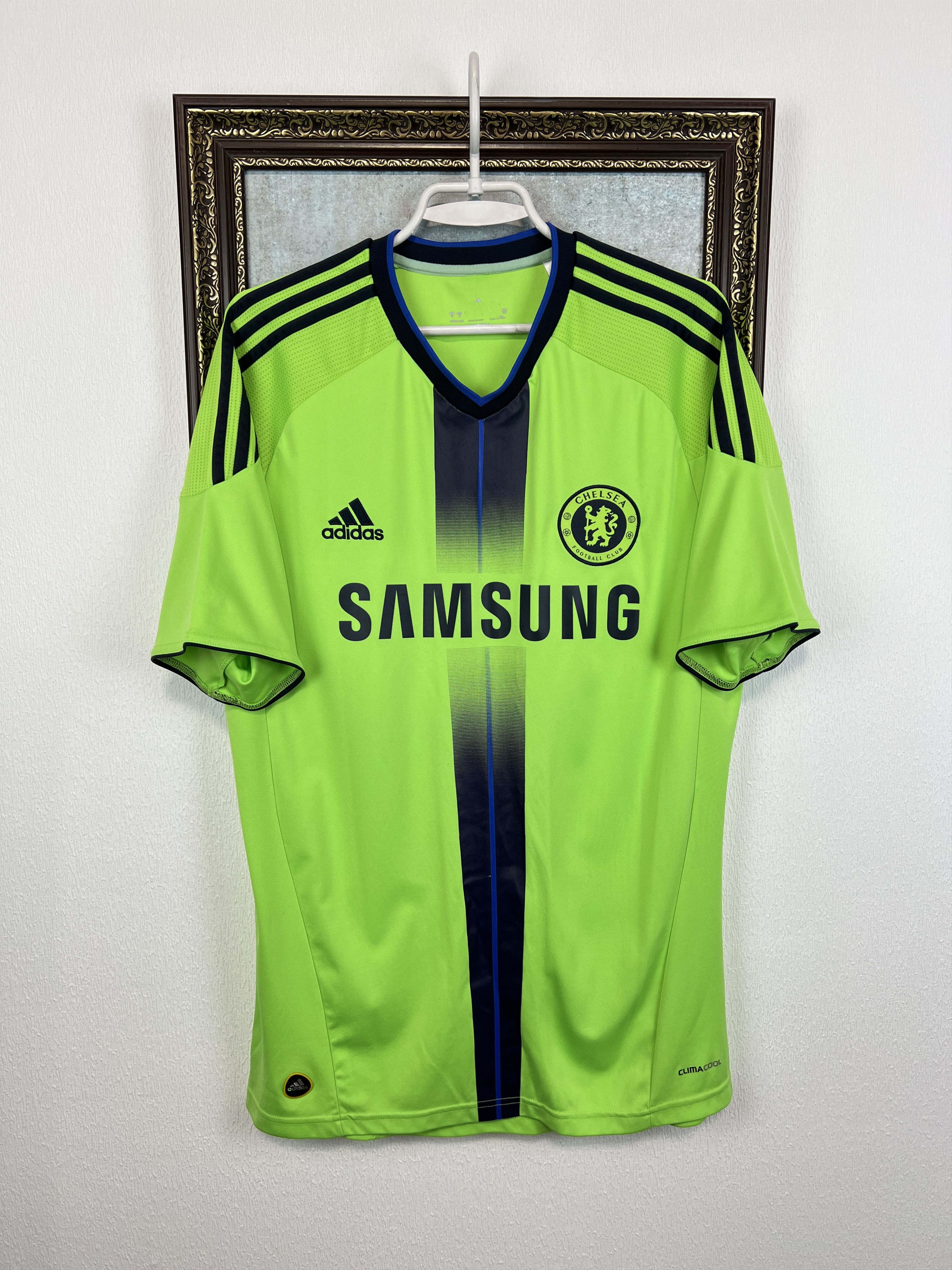 Adidas Chelsea Third football shirt 2010 Soccer Jersey Trikot Size US M / EU 48-50 / 2 - 1 Thumbnail