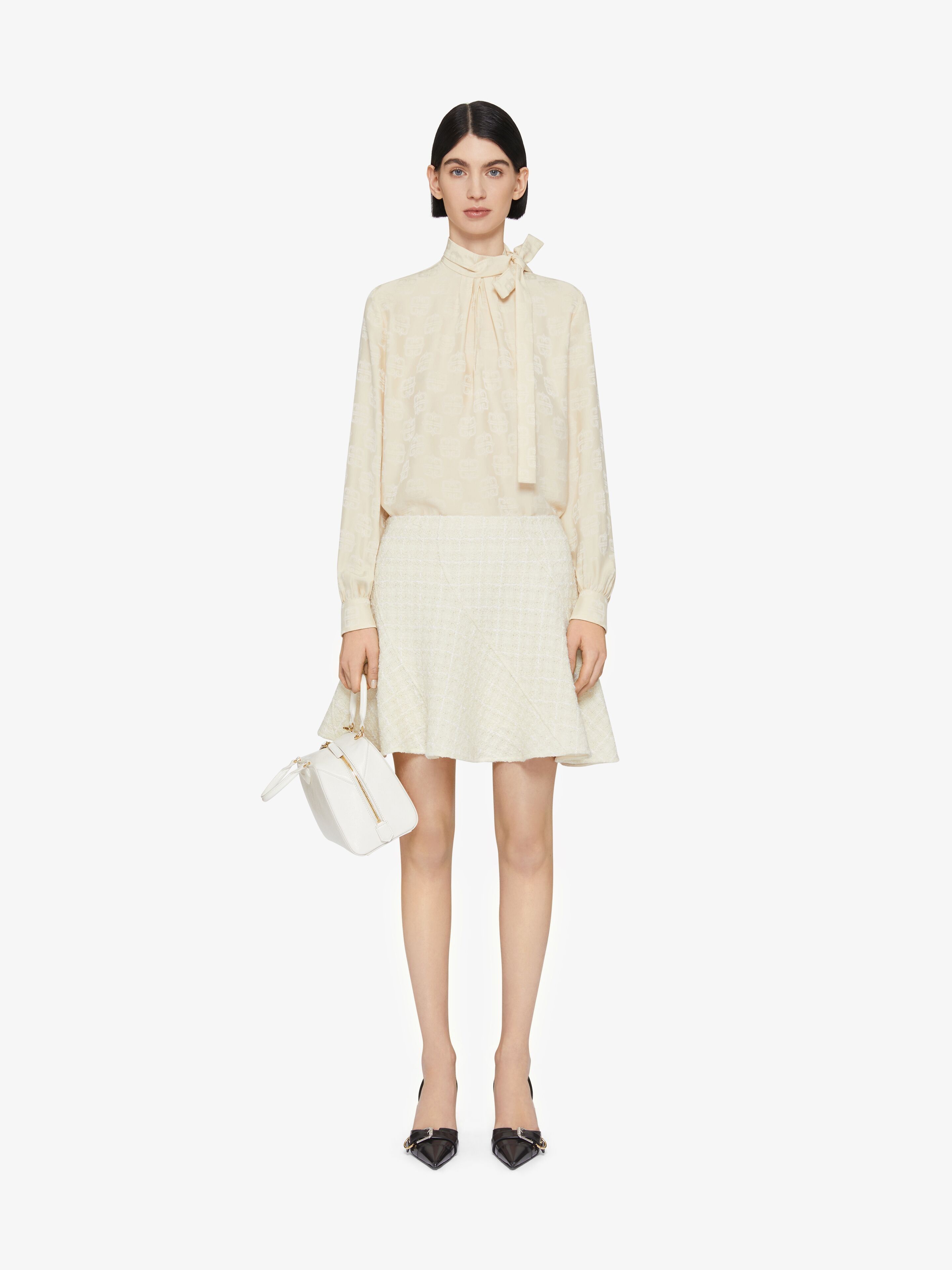 Givenchy oc11z0725 Blouse in Ecru Size XXS / US 00 / IT 34 - 3 Thumbnail